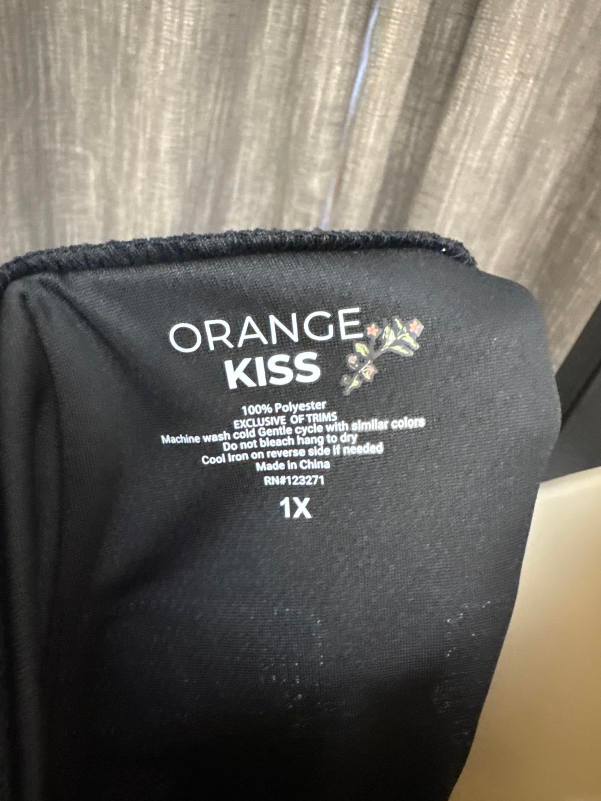 New York All Stars Baseball Jersey - Size 1X by Orange Kiss