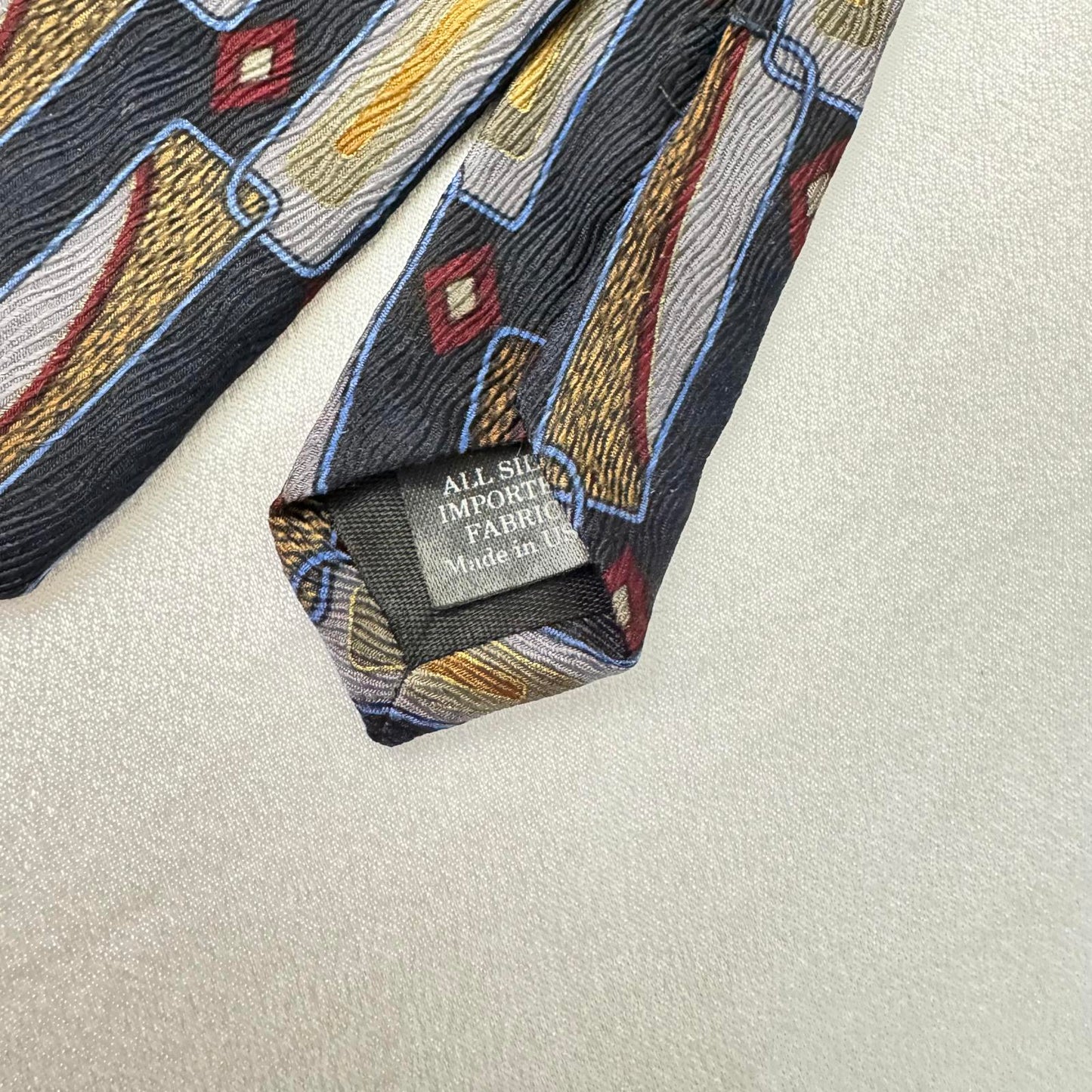 Unique Retro Pattern Silk Tie - MW Collection