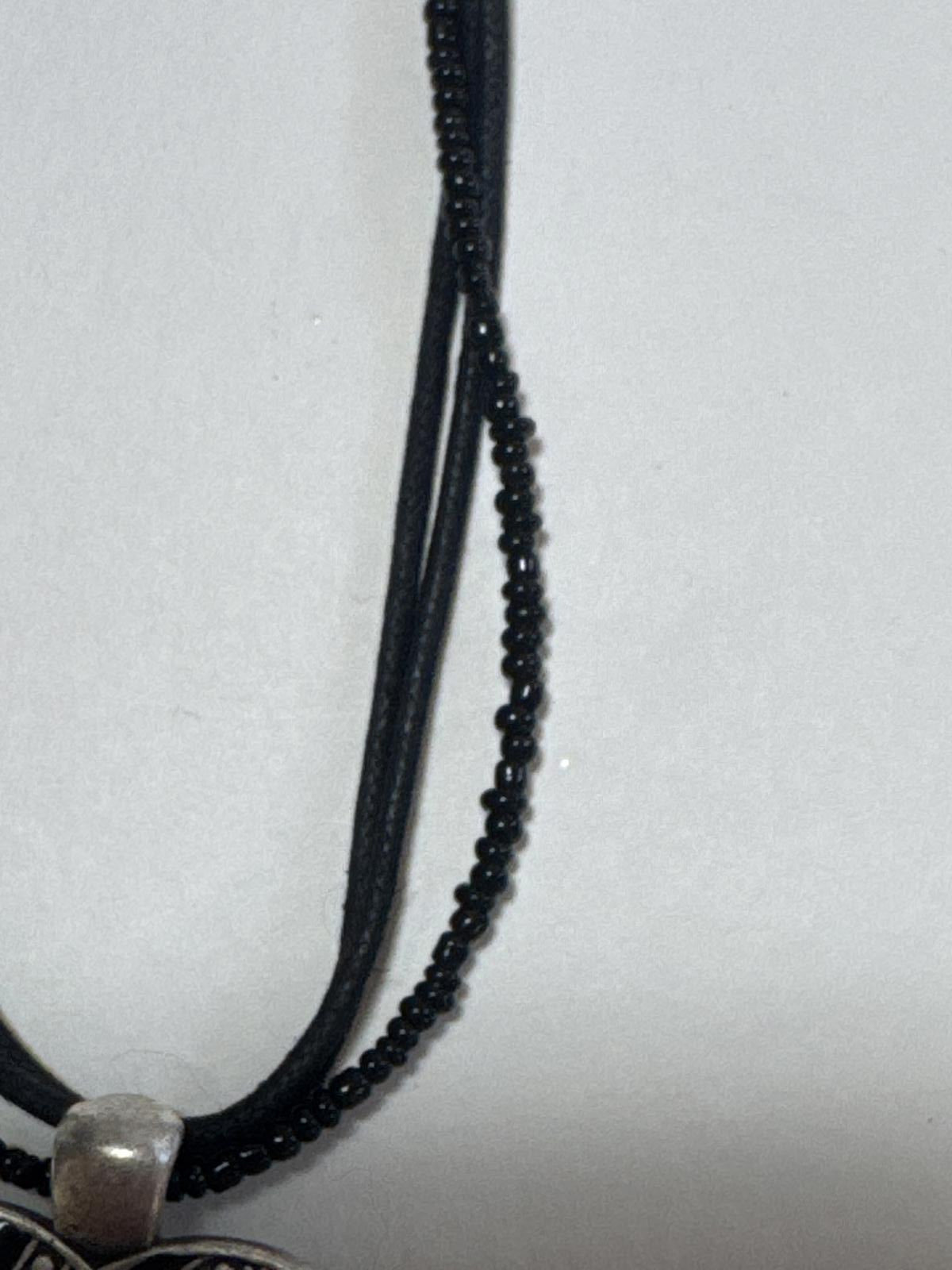 Elegant Black Heart Pendant Necklace BoHo, Gothic, Romantic Style
