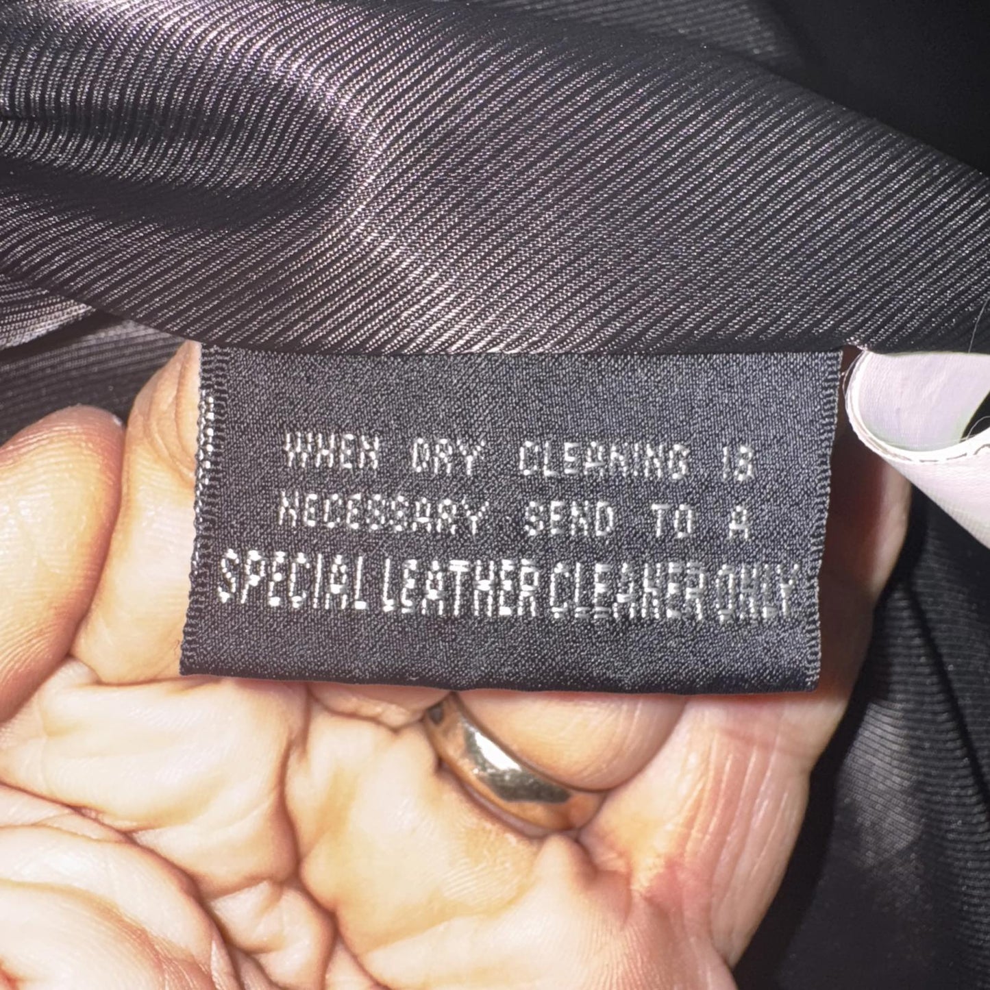 Wilson’s Leather Black Blazer Jacket – 100% Genuine Leather, Men's Size L