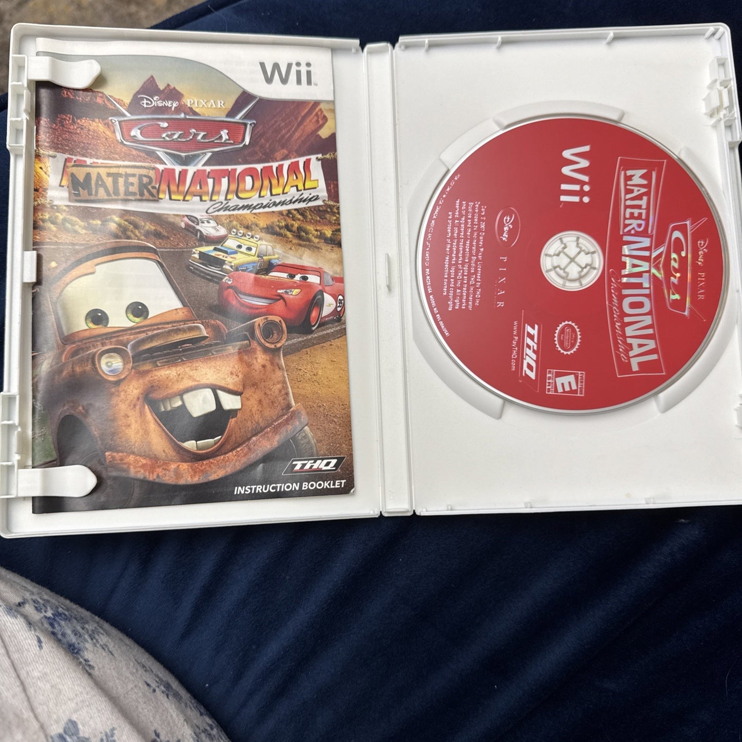 Cars: Mater-National Championship Nintendo Wii, 2007 CIB
