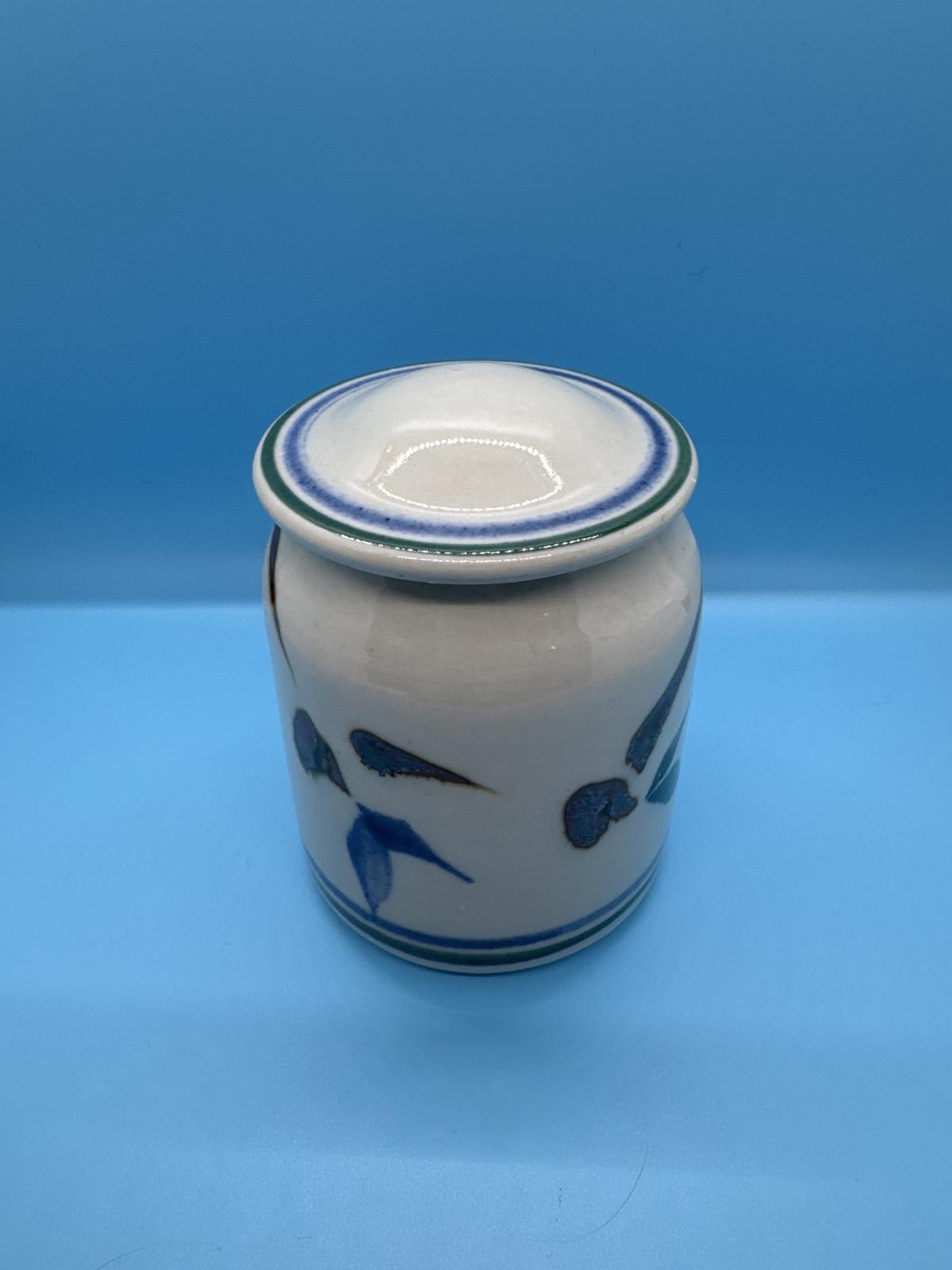 Vintage Handmade Pottery Set: Honey Pot, Cream & Sugar, Soy Karaf - Unique Piece