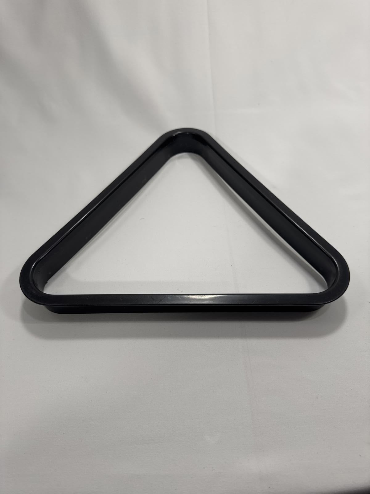 Triangular Black Plastic Billiards Queue Frame