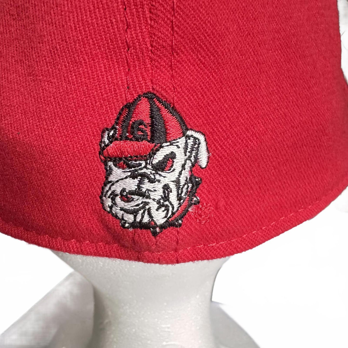 Georgia Bulldogs NCAA Red Cap – Embroidered UGA Logo – Adjustable Fan Hat
