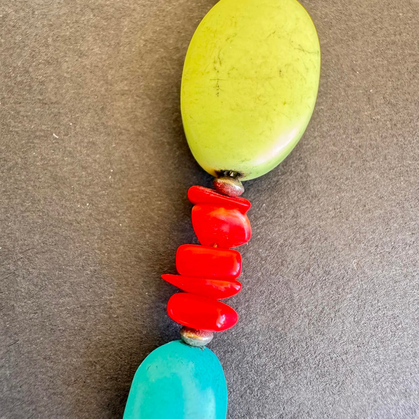Colorful Multi-Stone Boho Necklace