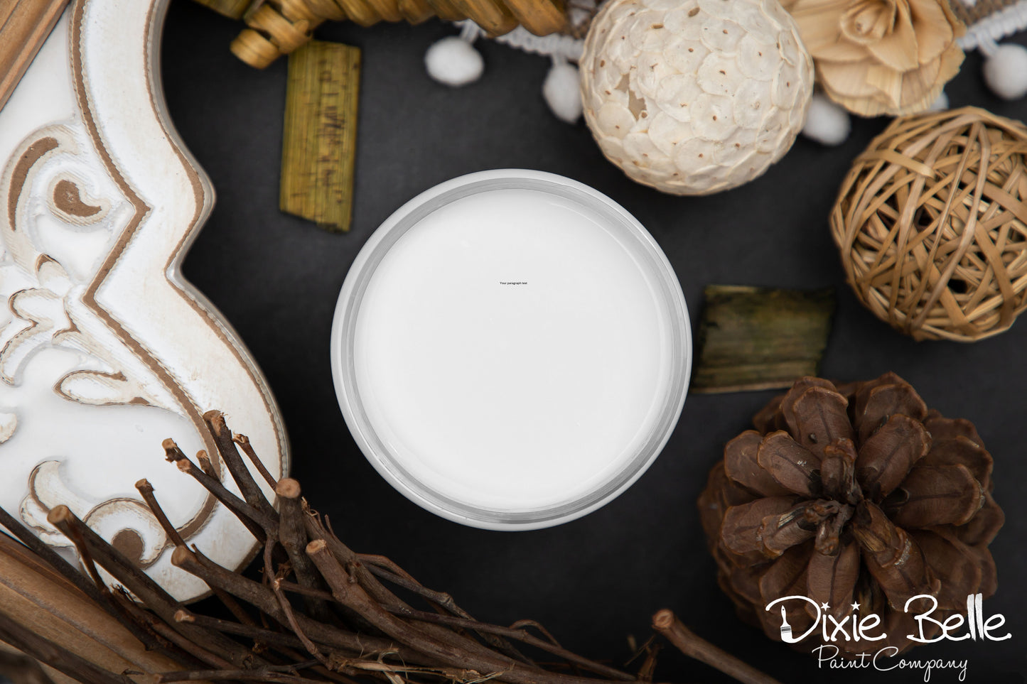 Dixie Belle Chalk Mineral Paint – Fluff