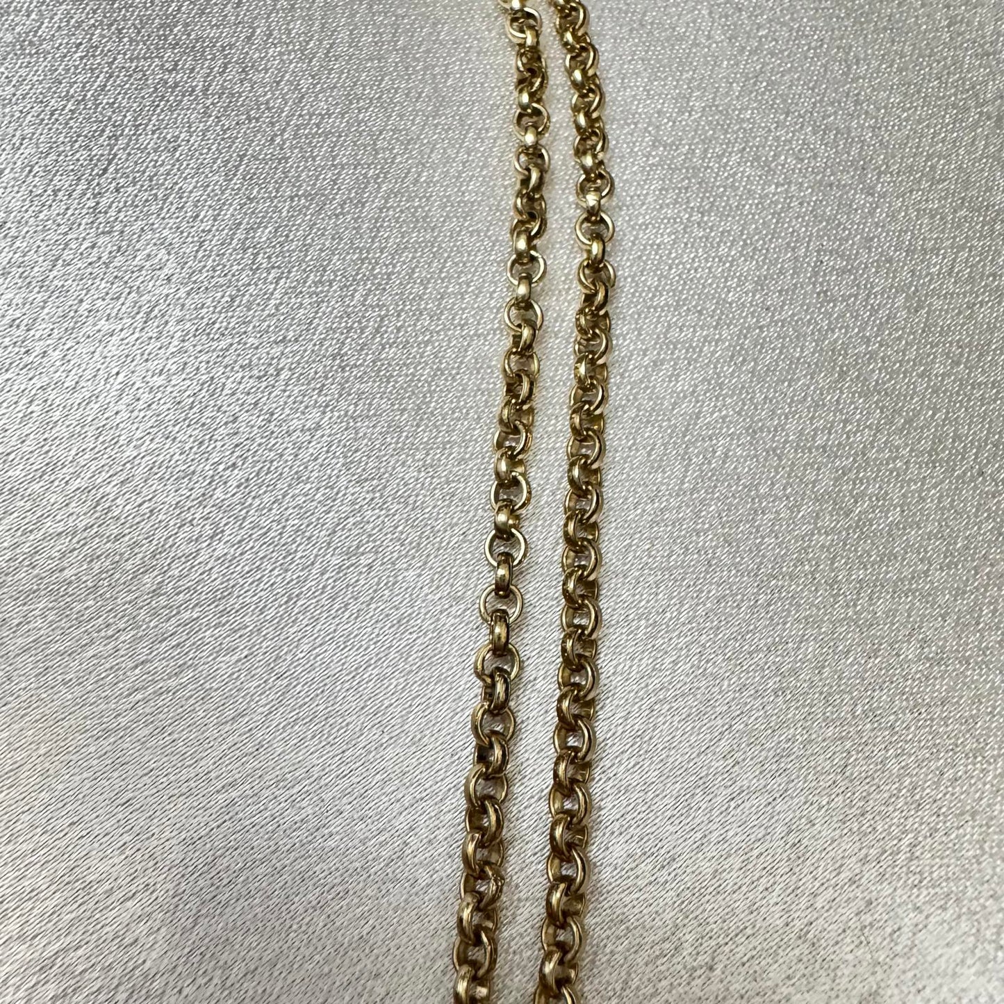 Monet Signed Vintage Gold tone Statement Necklace Classic & Timeless