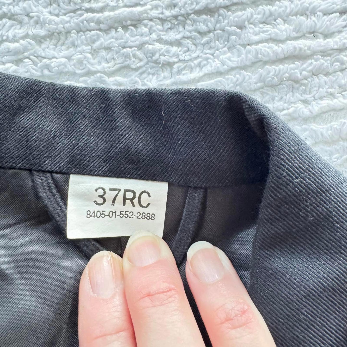 Military Dress Jacket Navy Gold Button Blazer 37R Epaulets Uniform Style New