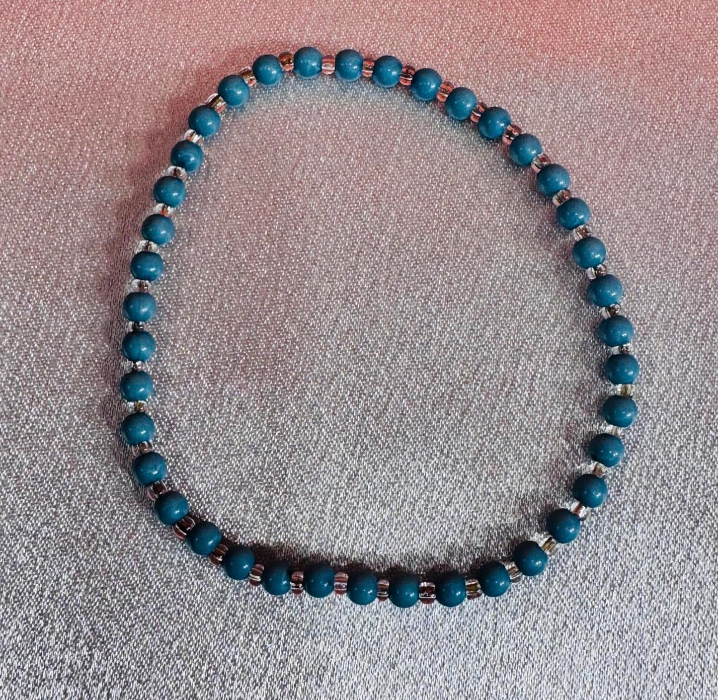 Stylish Turquoise Beaded Bracelet Set