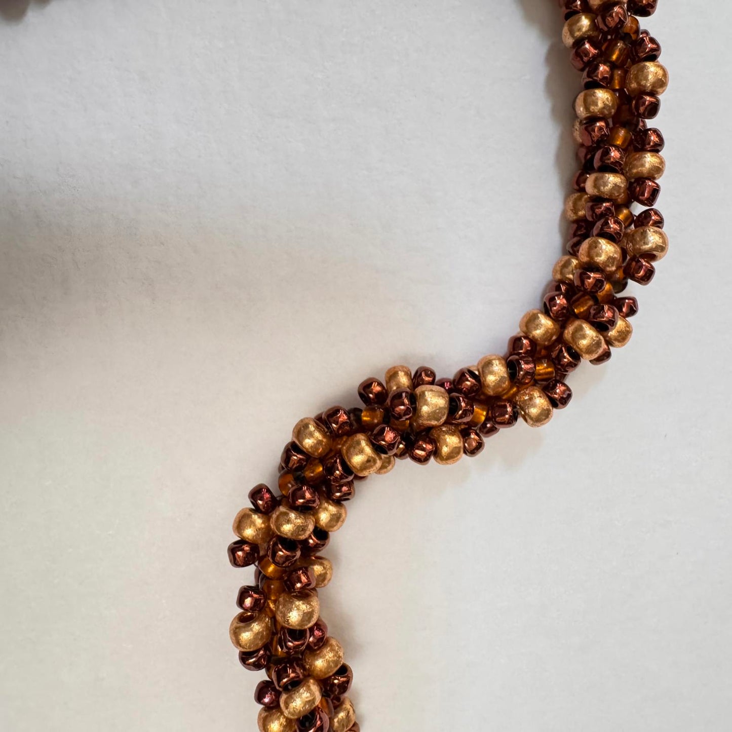 Handcrafted Vintage Beaded Necklace