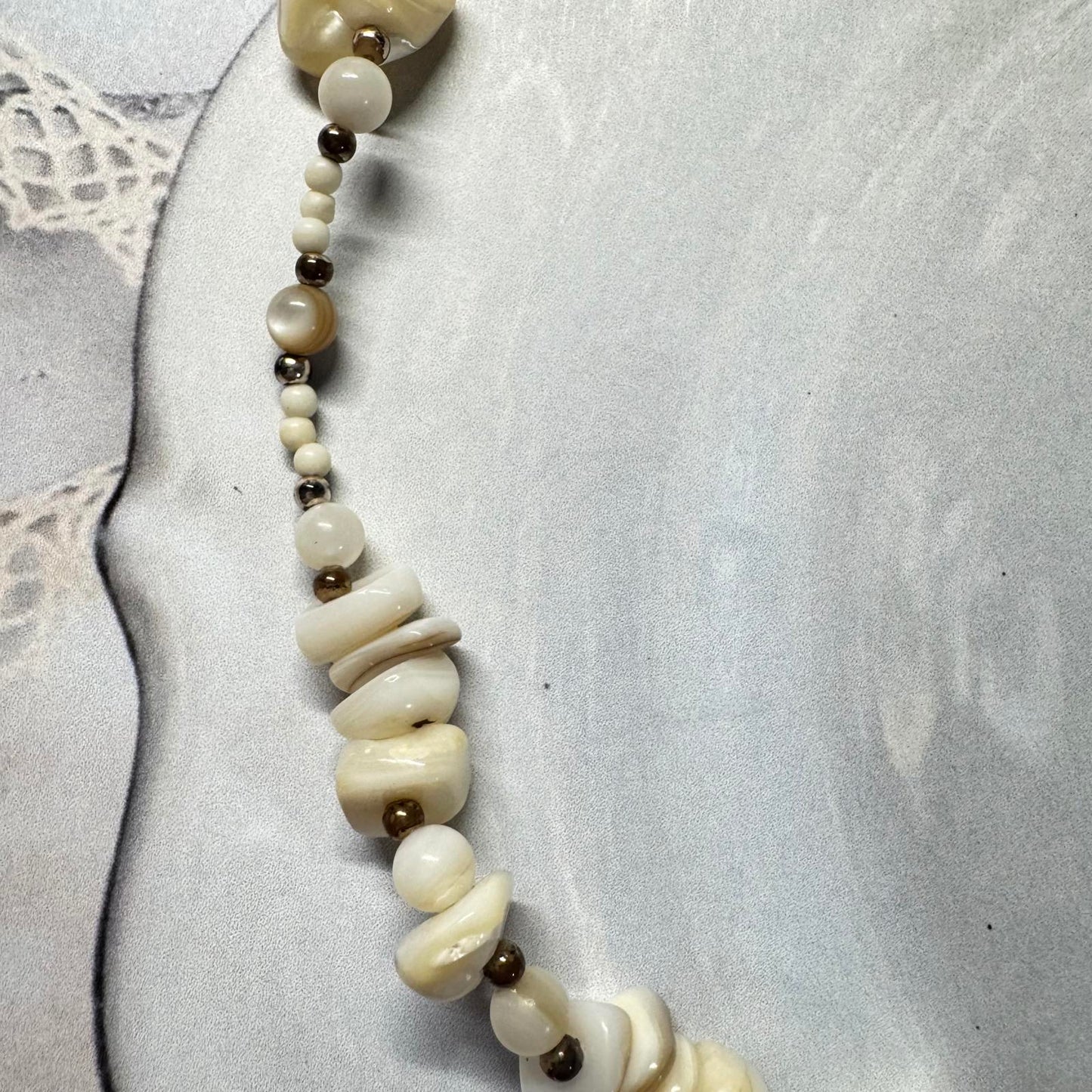 Chic Natural Stone Beaded Necklace