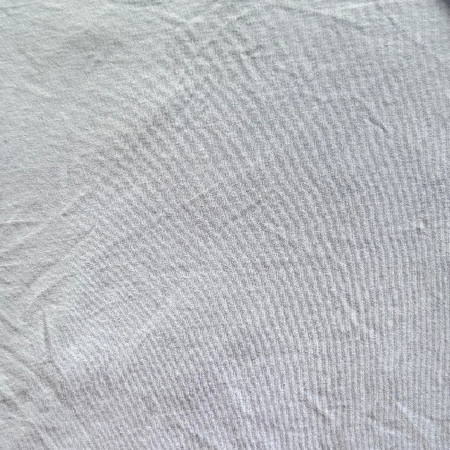 Talbots Petite Cotton Light Blue Top with Lace Details Women's Size MP