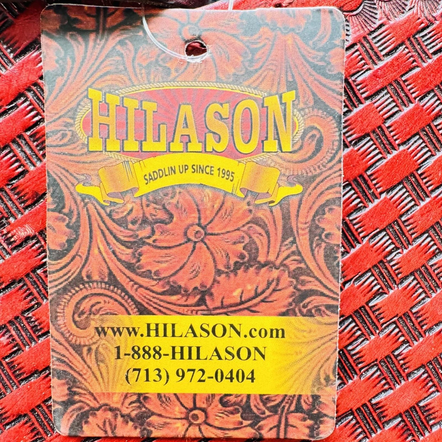 HILASON Replacement Youth Fenders Short Western Saddle Burgundy Red | Leather