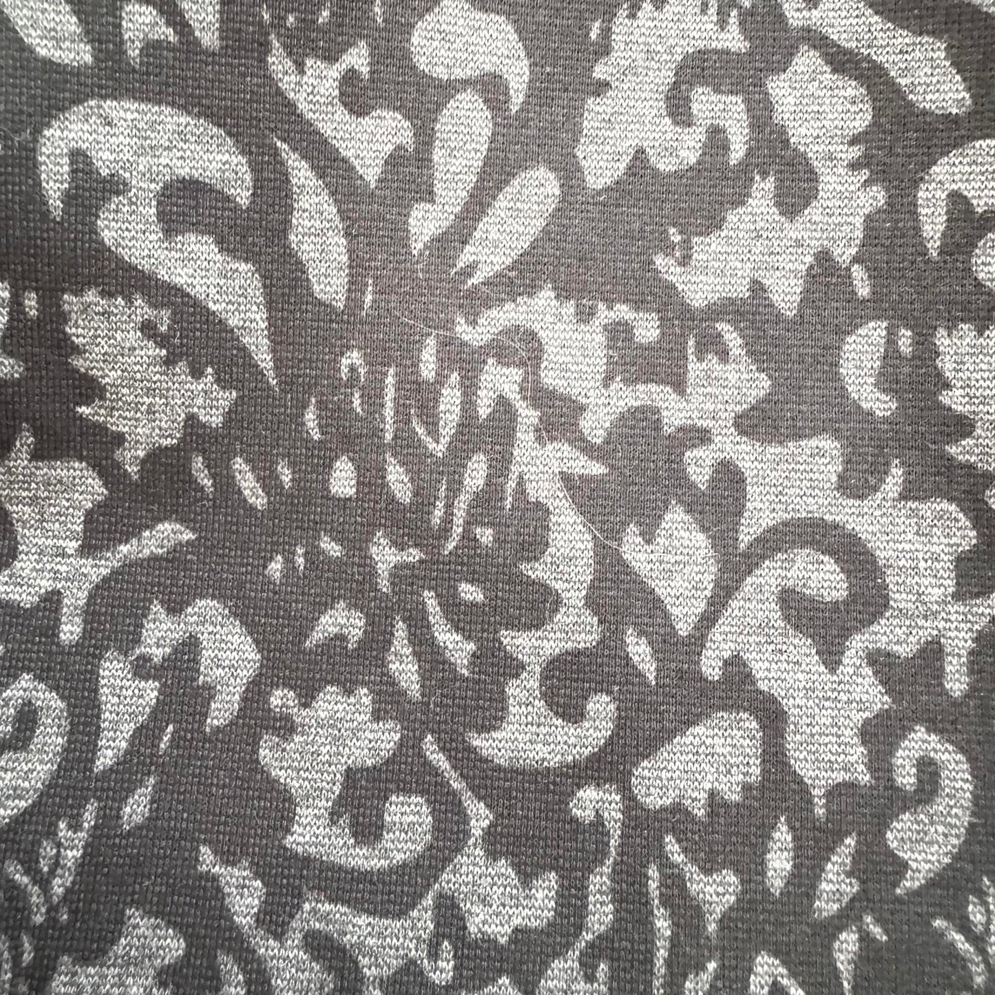 White House Black Market Black and Gray Leggings Size S