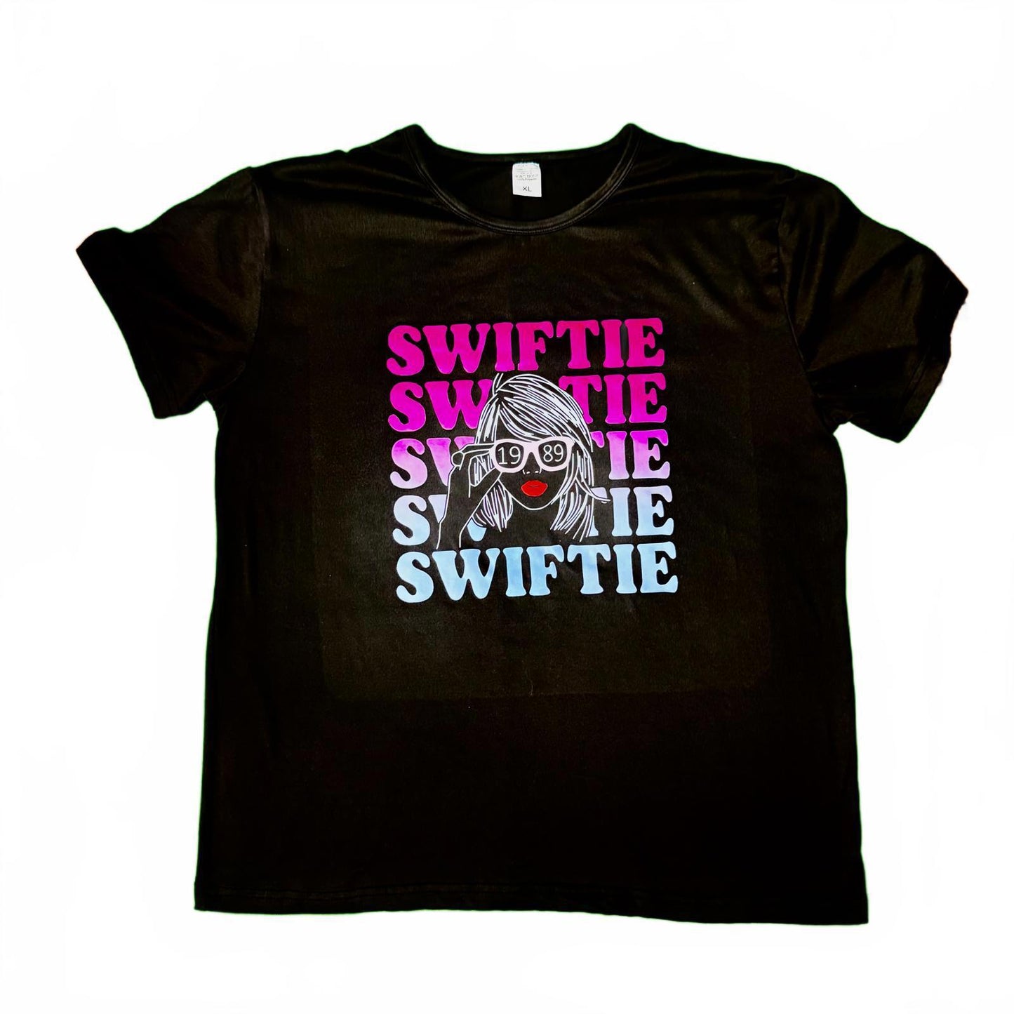 Swiftie Graphic Tee Shirt XL Black Fan T-Shirt Unisex Polyester Pop Music Gift