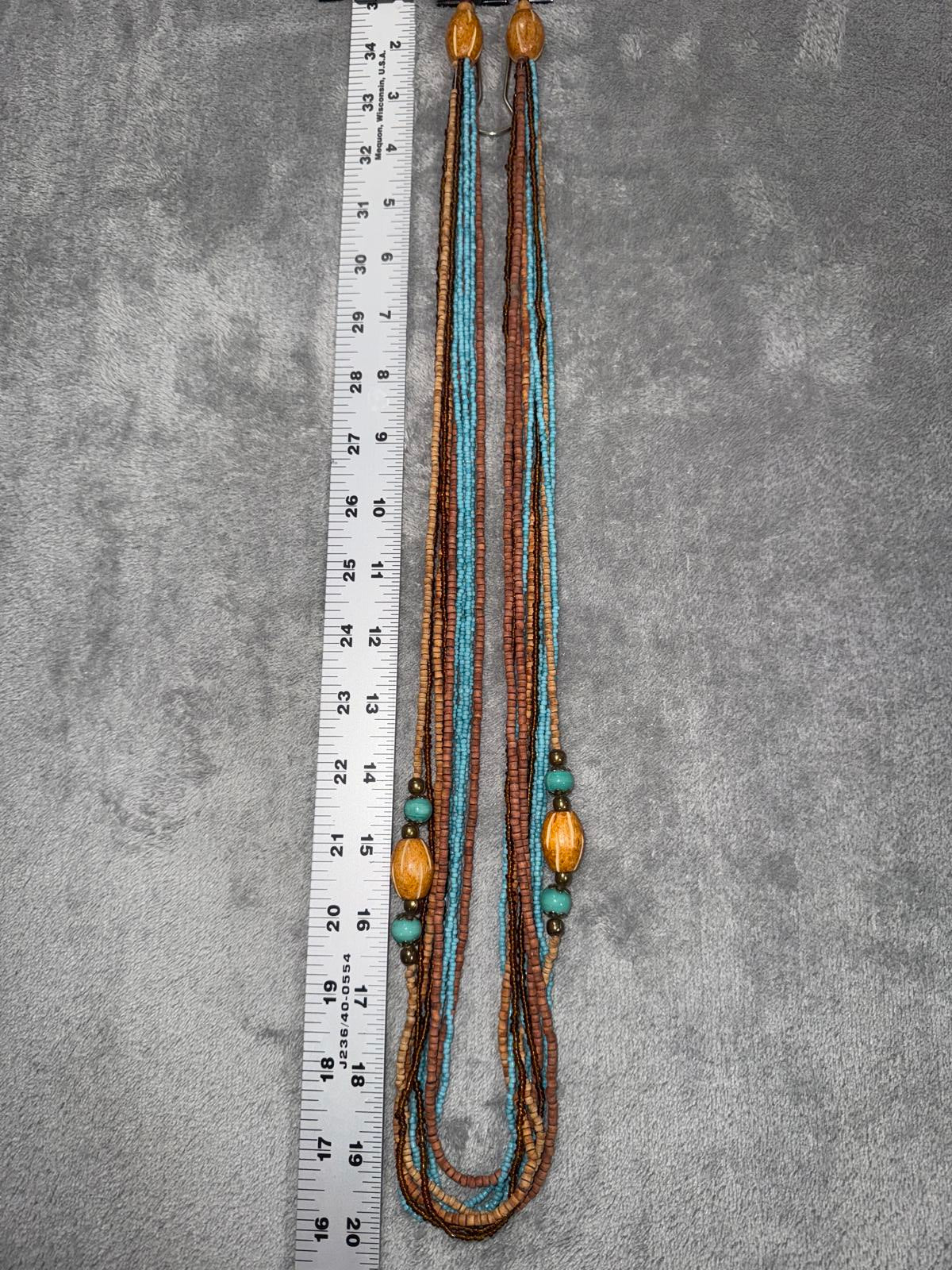 Bohemian Multi-Layer Beaded Necklace
