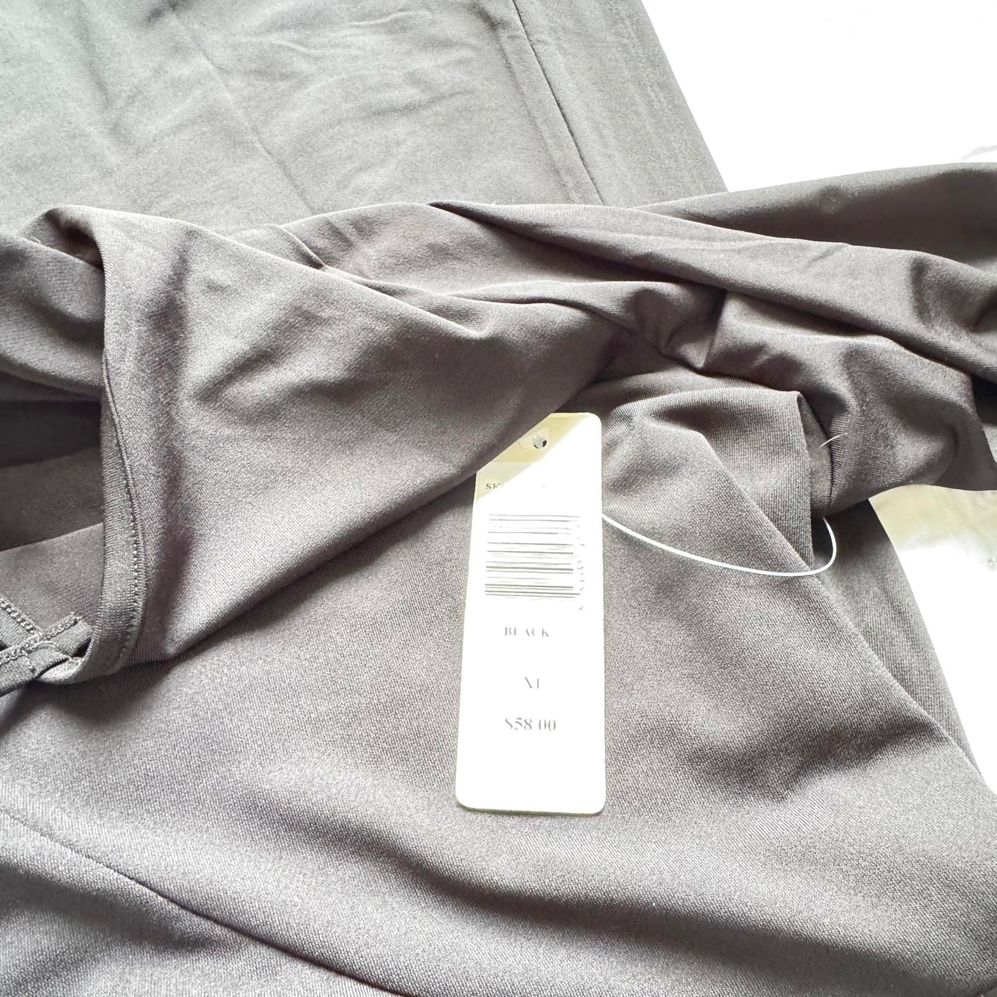 Elegant Black A-Line Dress with Bell Sleeves Sunny Leigh Size XL NWT