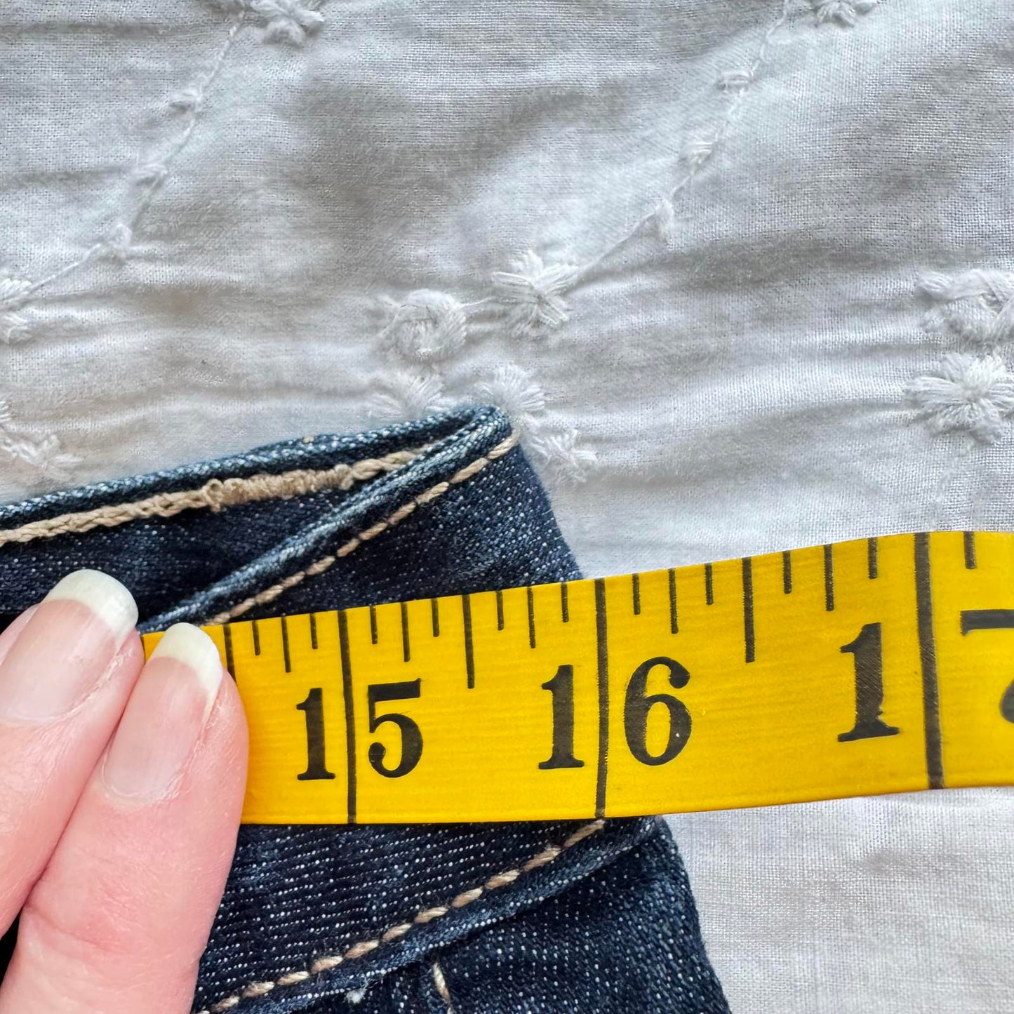 Calvin Klein Flare Jeans Women’s Size 8 Blue Mid Rise Bootcut Stretch Denim