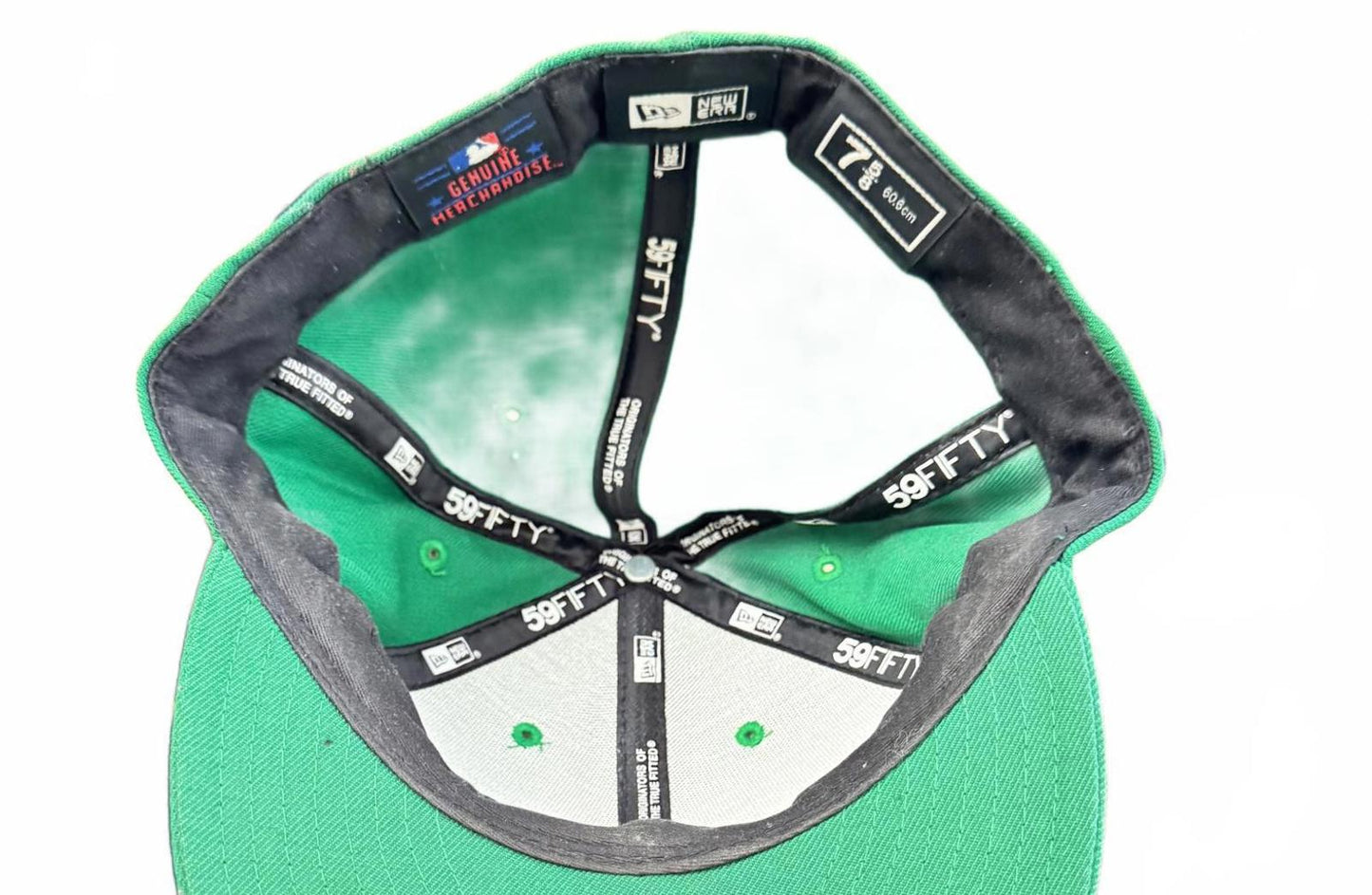 New Era 59Fifty Green Snapback Cap - Size 7 5/8 Chicago Cubs