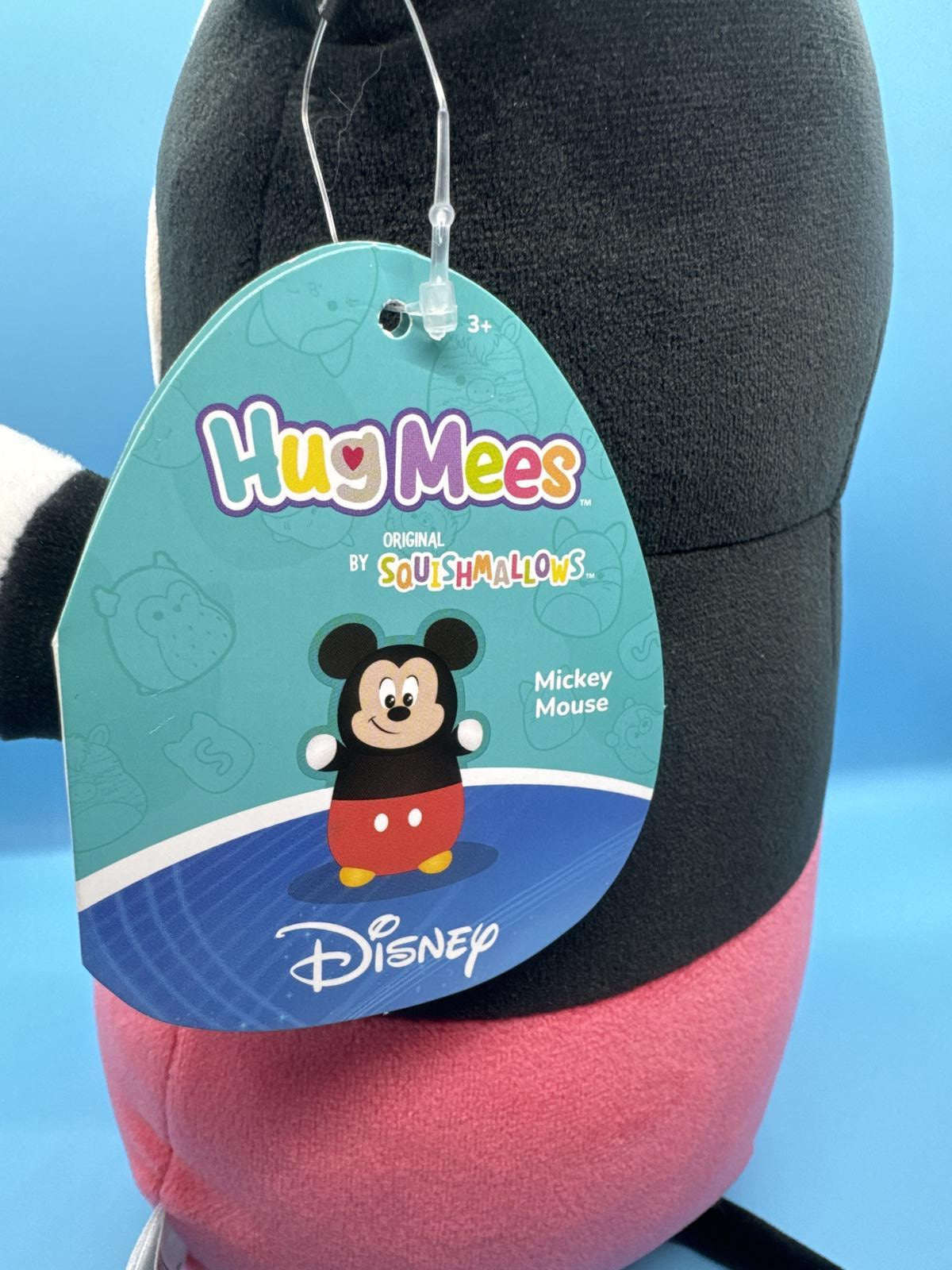 Mickey Mouse Hug Mees Plush - Disney Squishmallows New with Tags