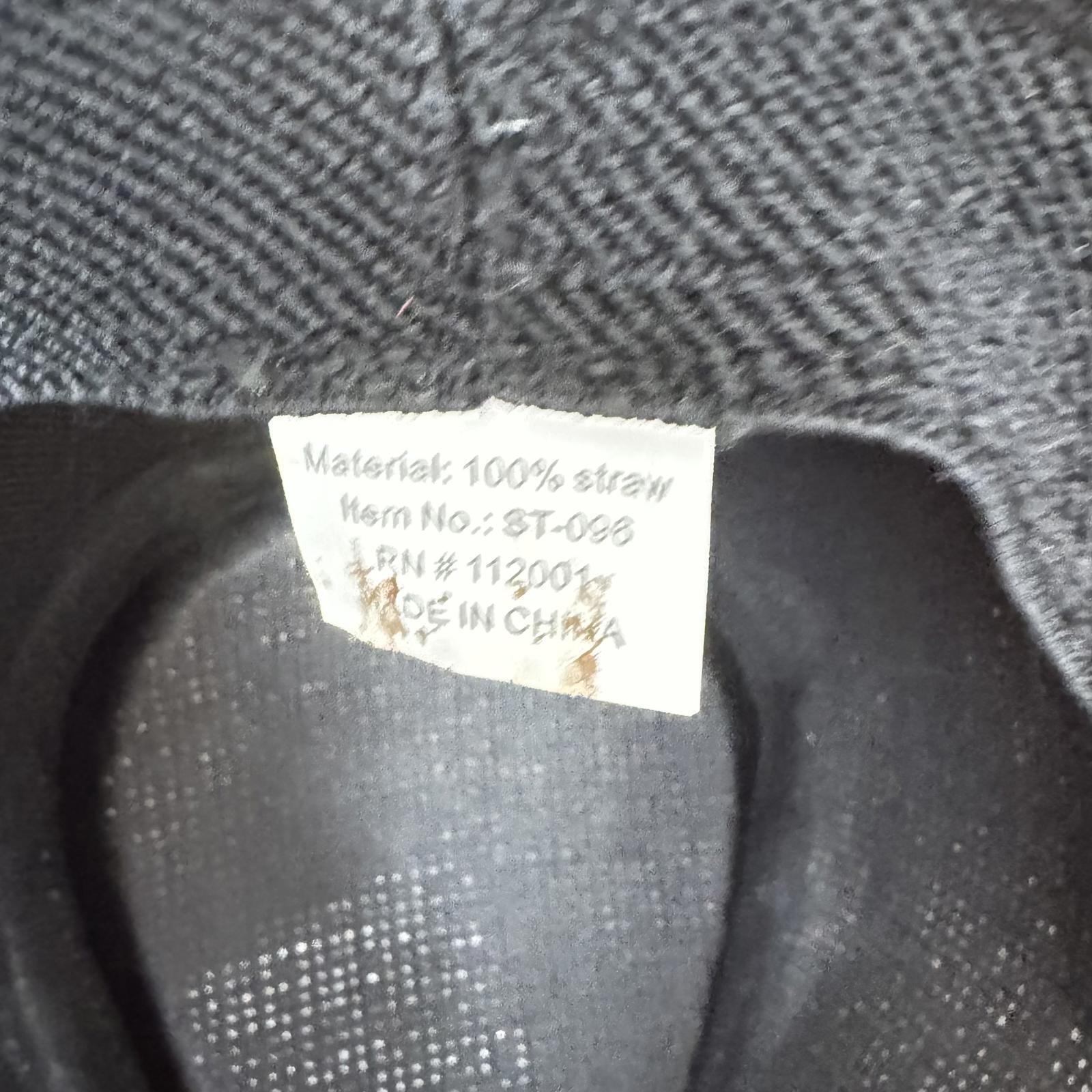 Stylish Fort Worth Stockyards Cowboy Hat Straw 7-1/8 approx