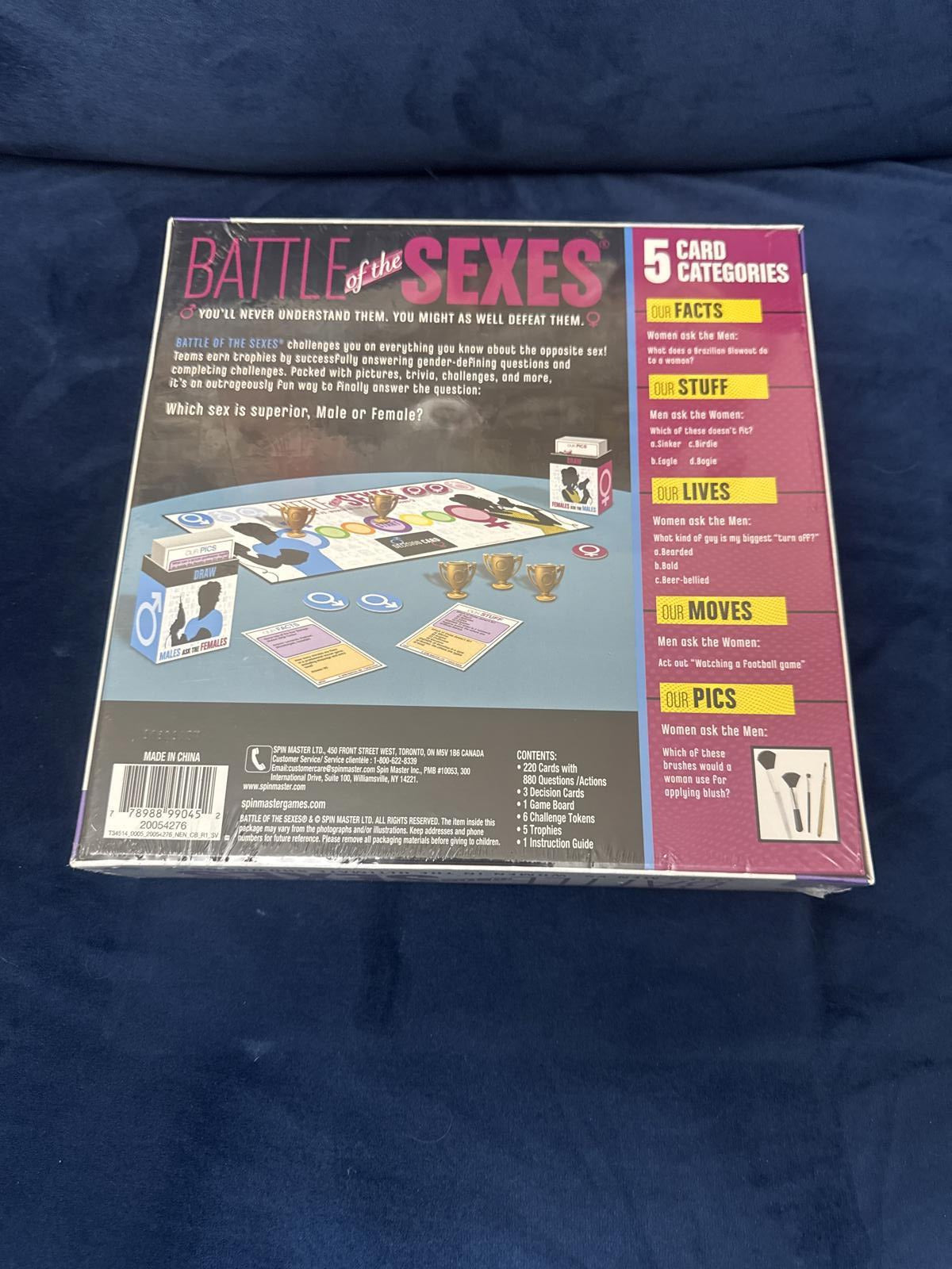 Battle of the Sexes Board Game - Sealed NIB - Ultimate Showdown!