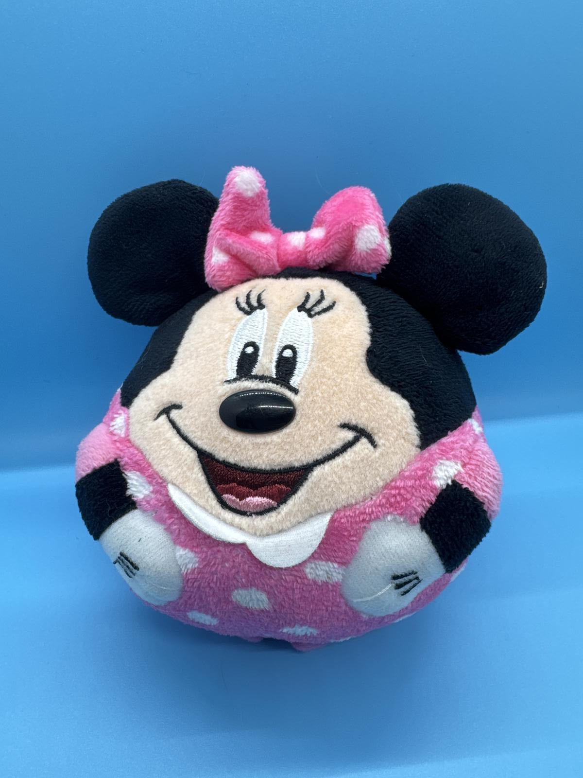 TY Disney Beanie Baby Minnie Mouse Plush Toy - Pink Polka Dot
