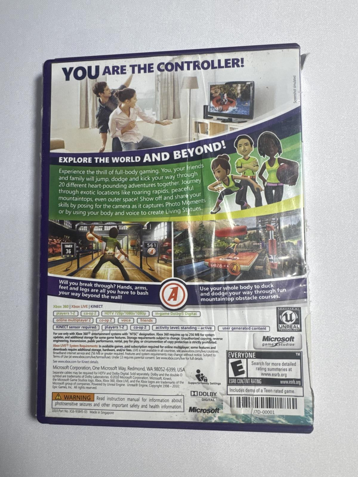 Kinect Adventures! for Xbox 360 - Requires Kinect Sensor