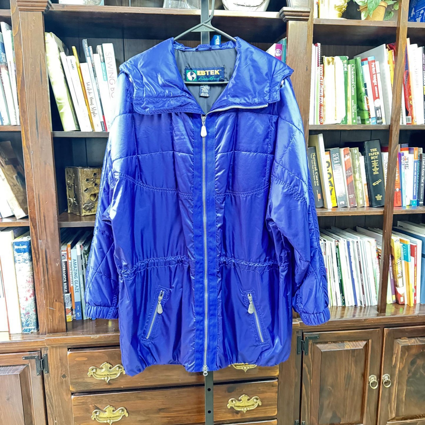 EBTEK by Eddie Bauer Women's Purple Puffer Jacket Large - Make an Offer 