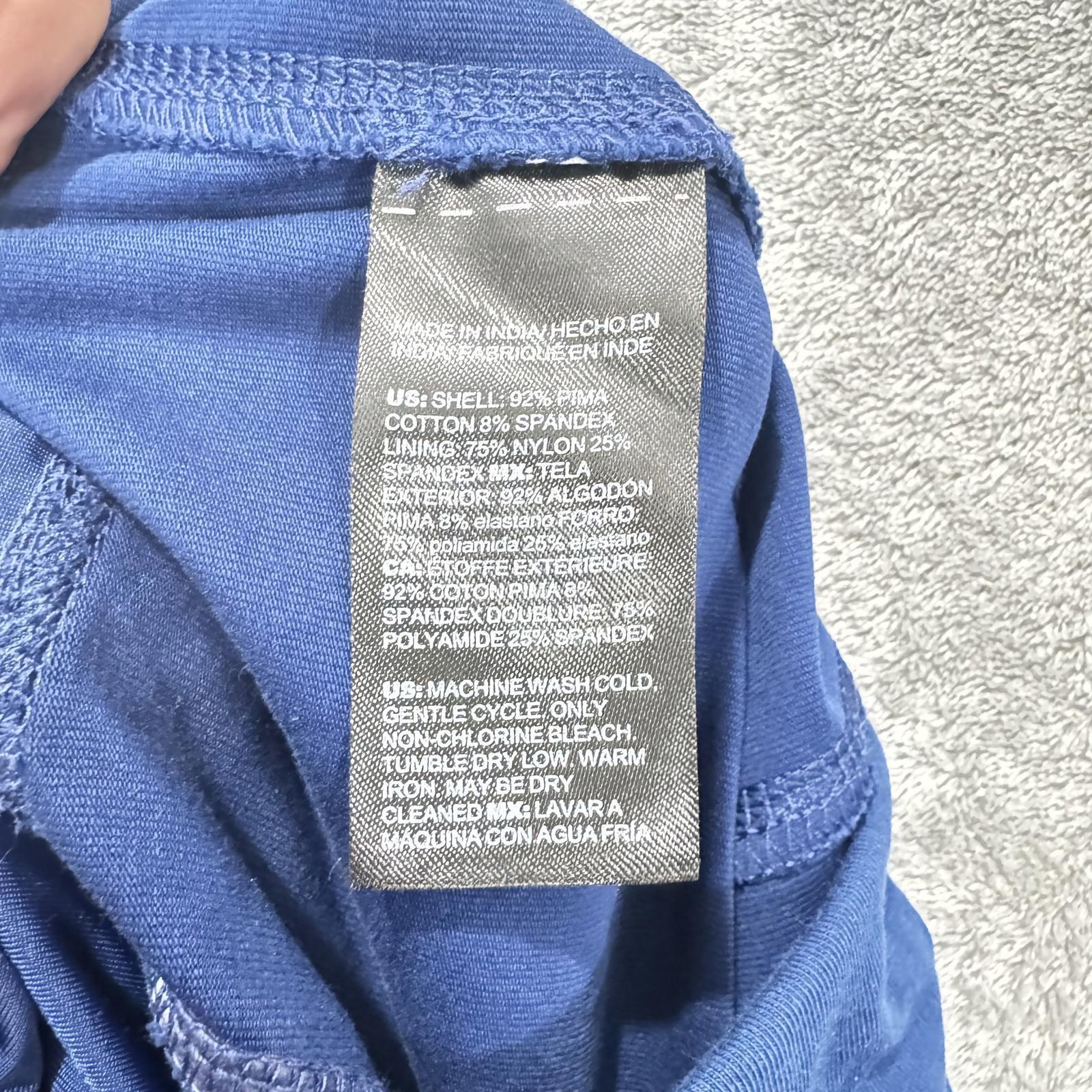 Chico’s Zenergy Blue High-Waisted Leggings – Size 0 (S), Pocket Activewear