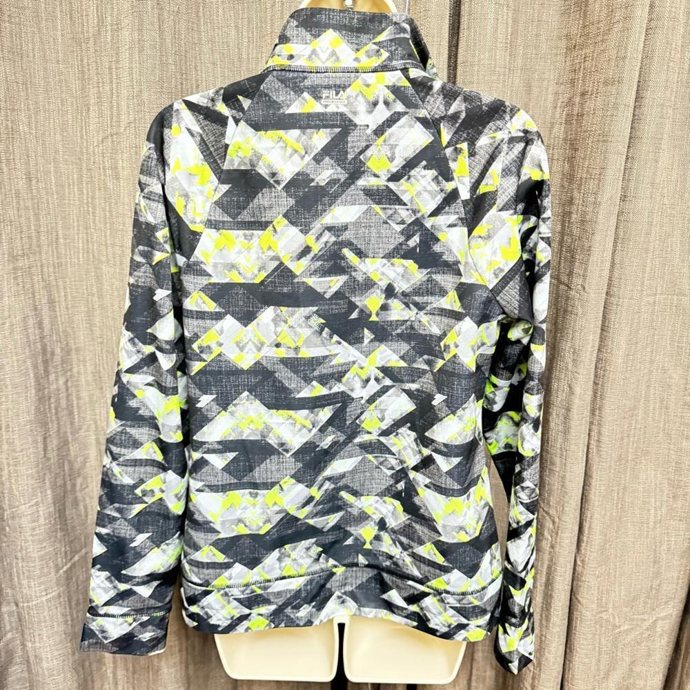 Fila Sport Abstract Print Jacket Size M