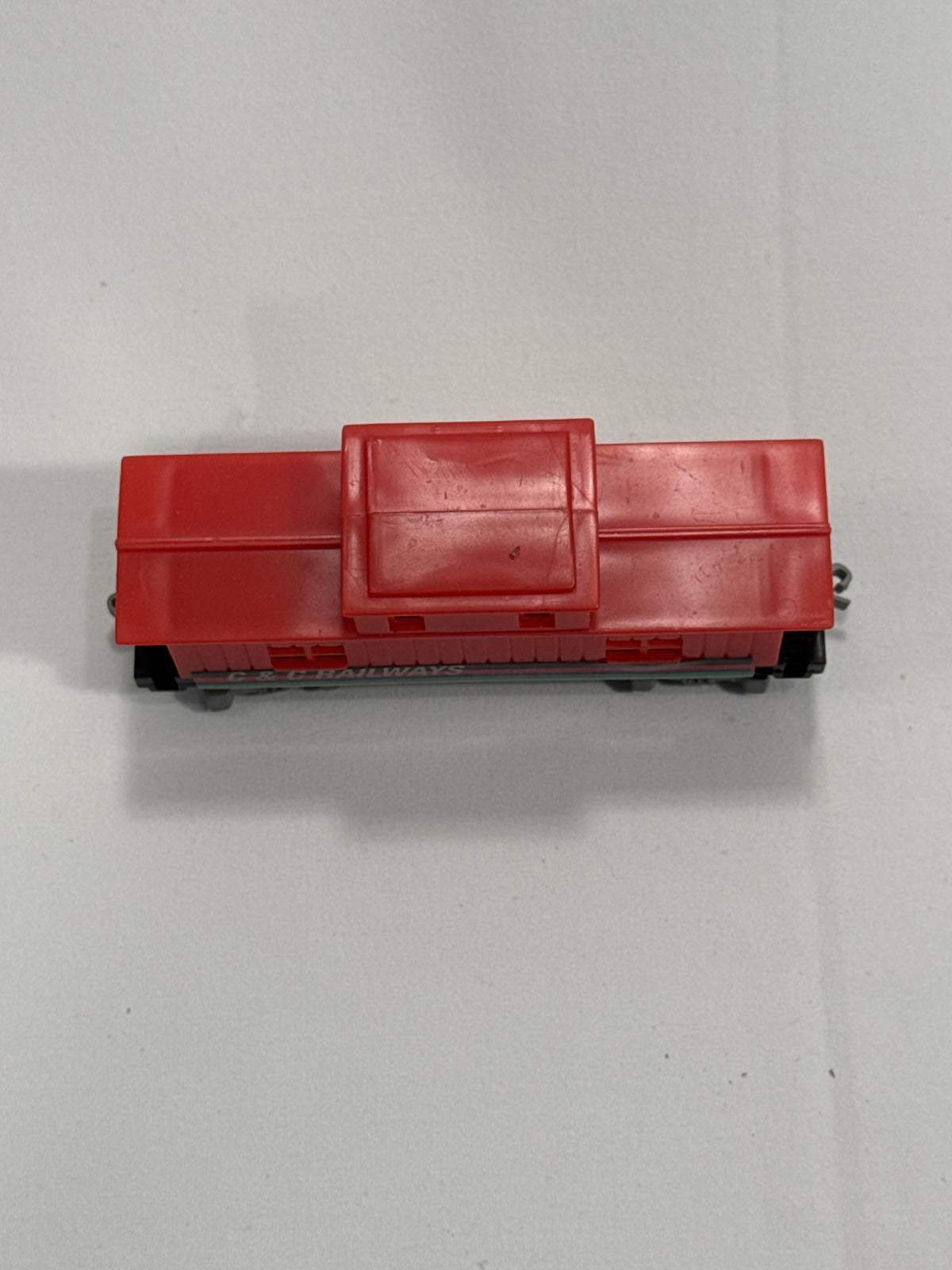 C & C Railways Miniature Caboose Toy
