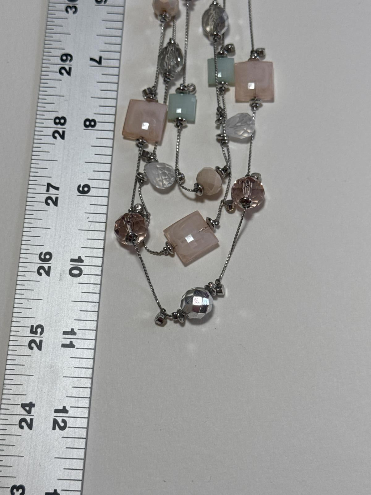 Elegant Multi-Layer Beaded Necklace