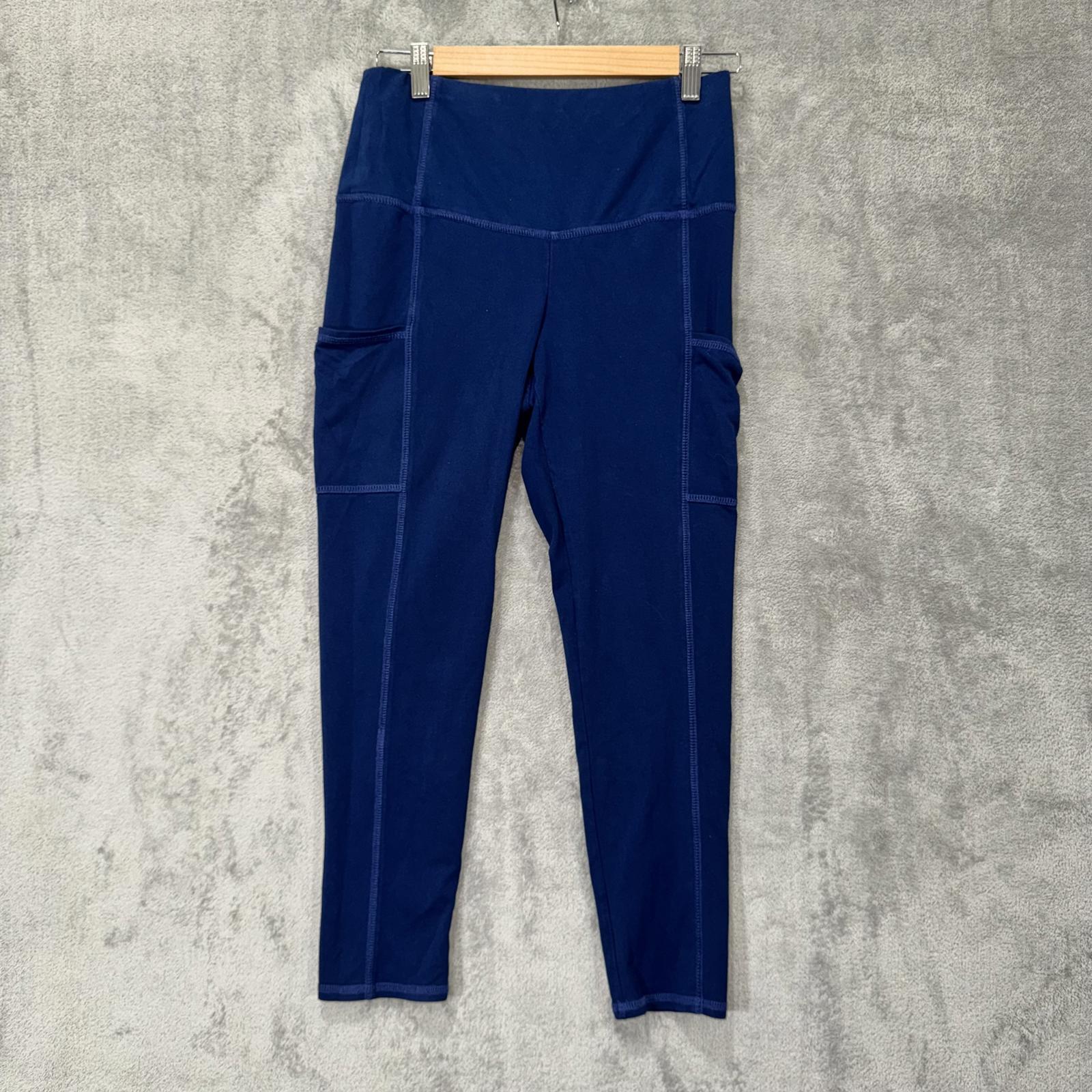 Chico’s Zenergy Blue High-Waisted Leggings – Size 0 (S), Pocket Activewear