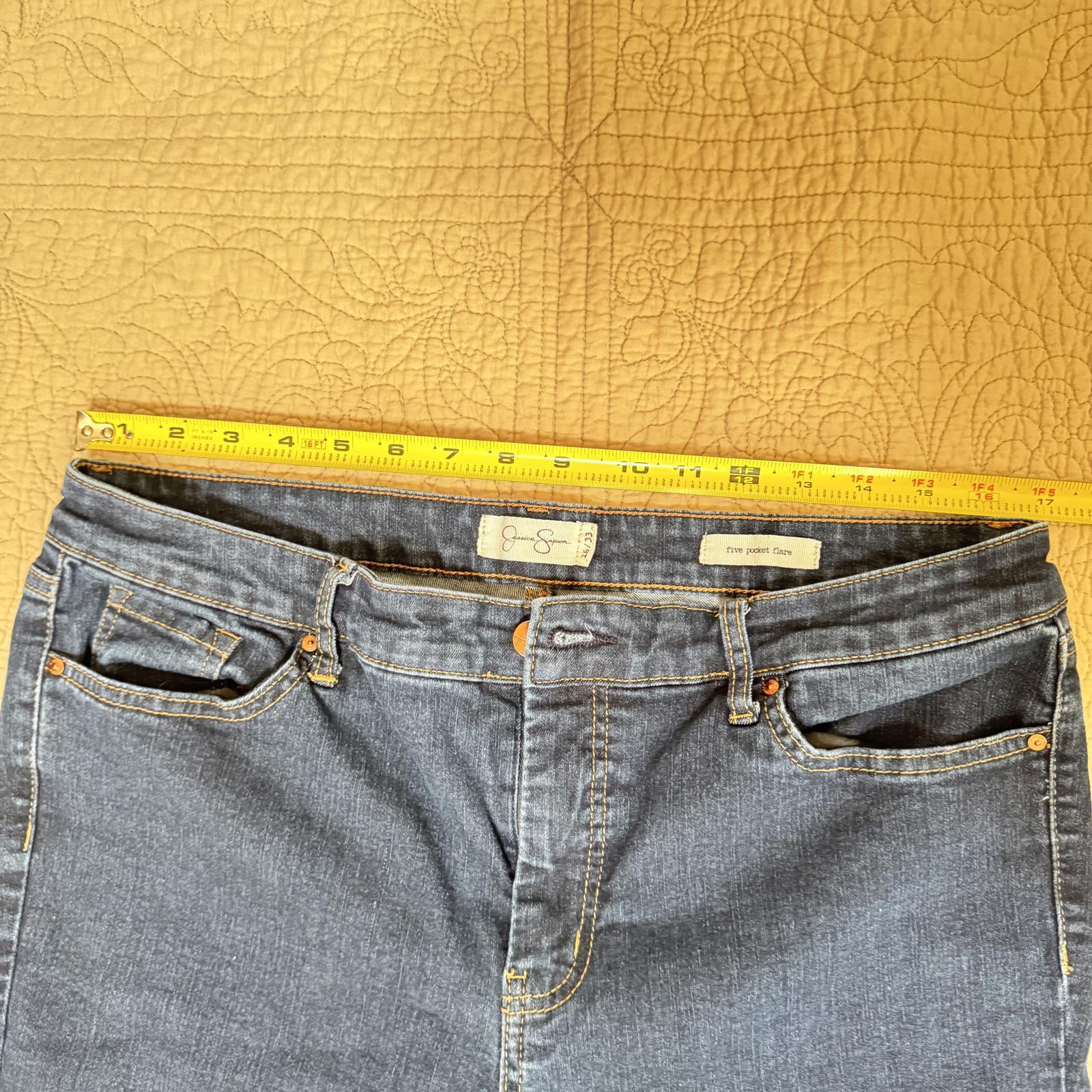 Jessica Simpson Five Pocket Flare Jeans - Stylish Denim