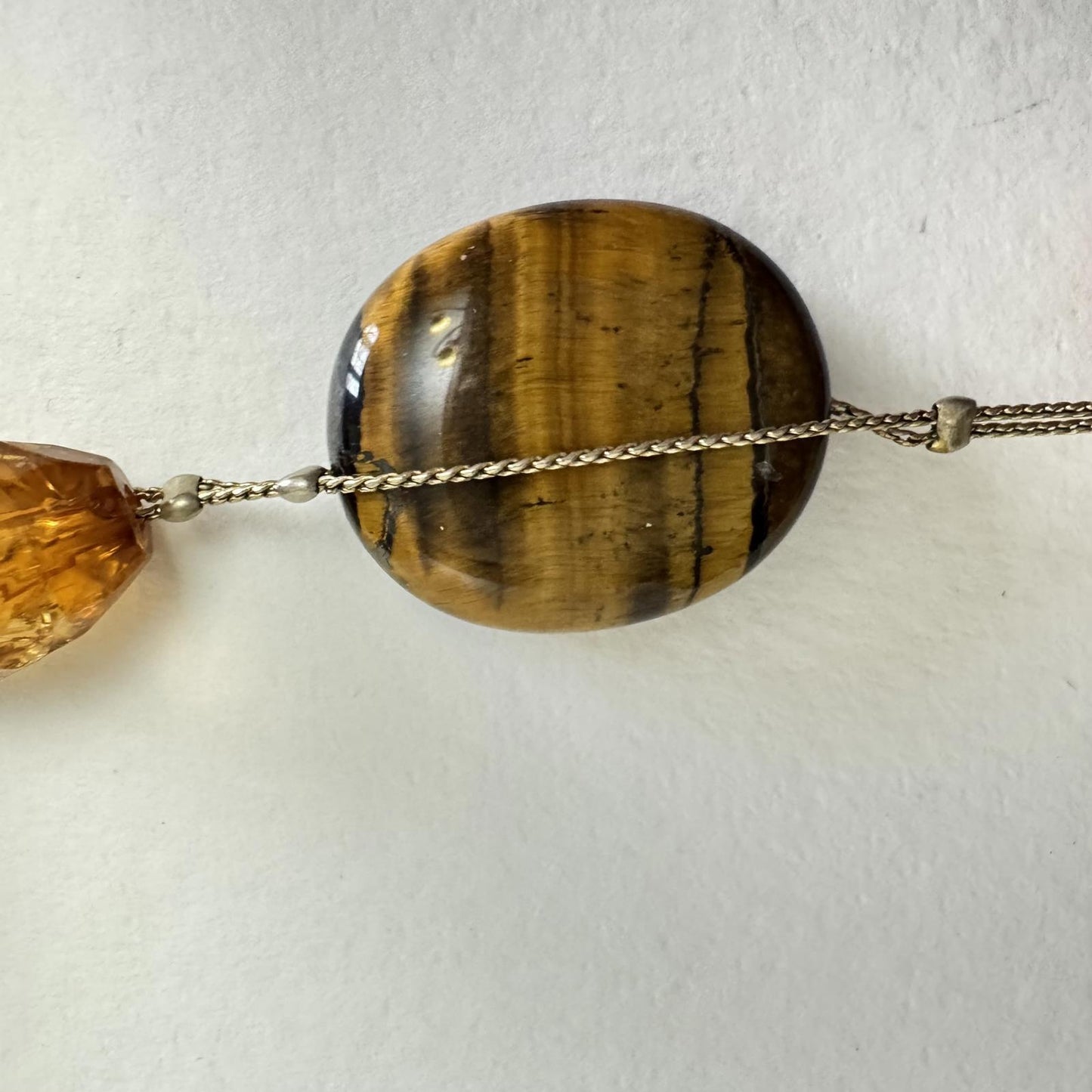 Boho Multi-Tone Beaded Necklace – Festival Jewelry Statement Necklace 