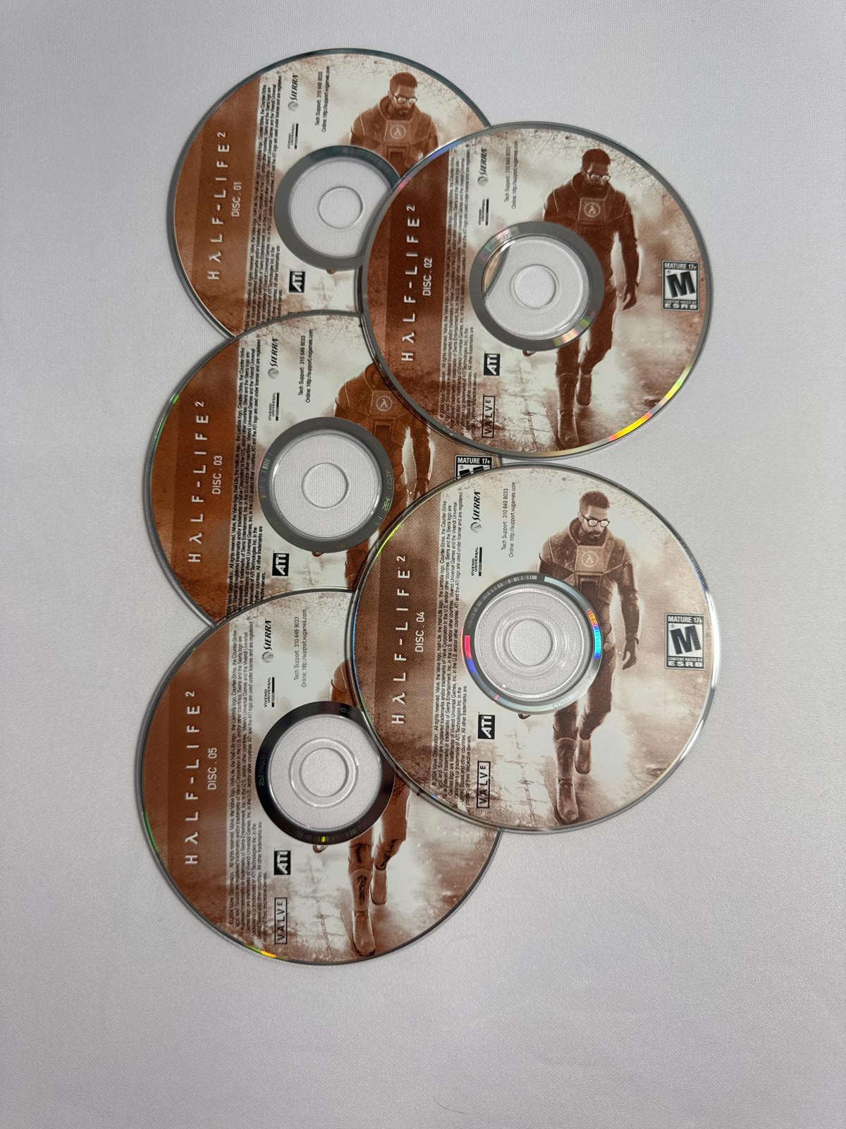 Half-Life 2 PC Game - Complete Disc Set