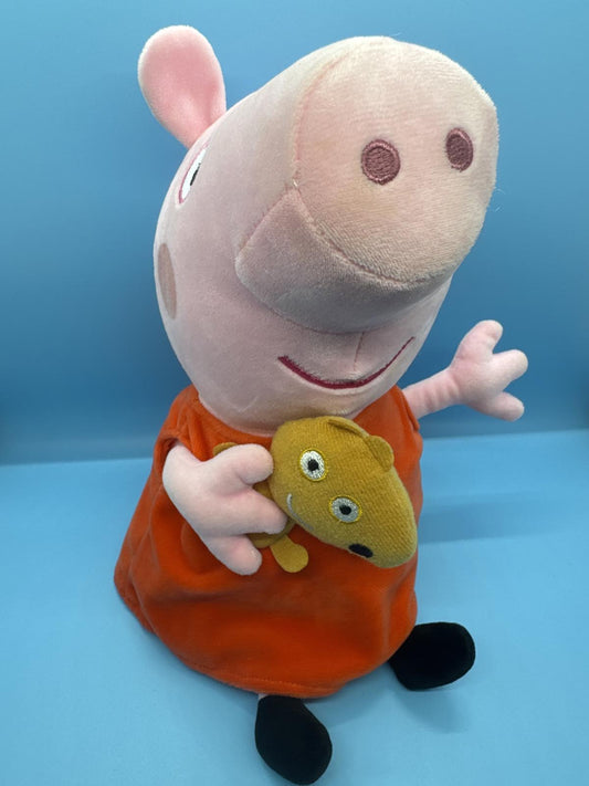 Peppa Pig Soft Plush Doll with Teddy