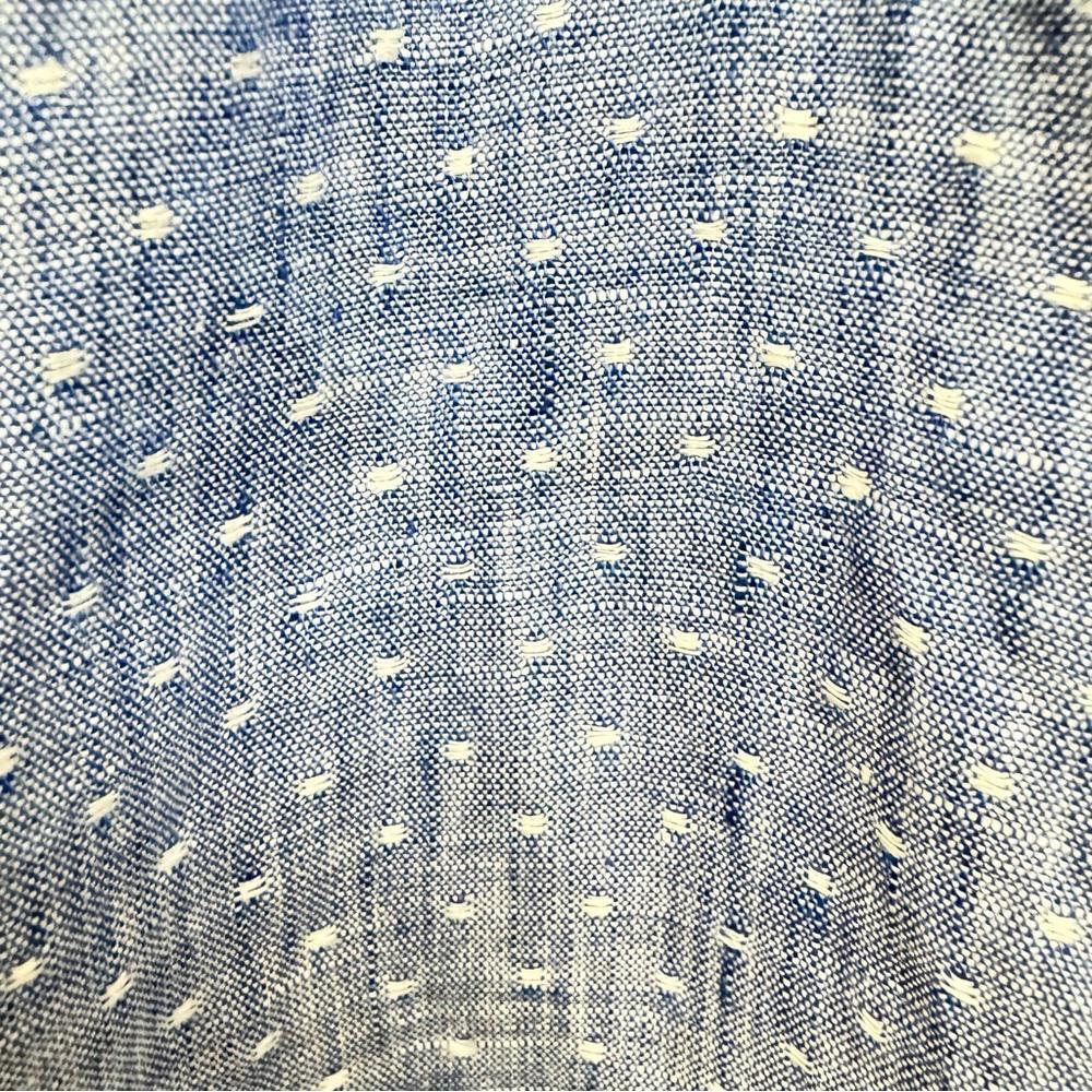 Scarci Italian Blue Casual Button Down Shirt Old Money Style