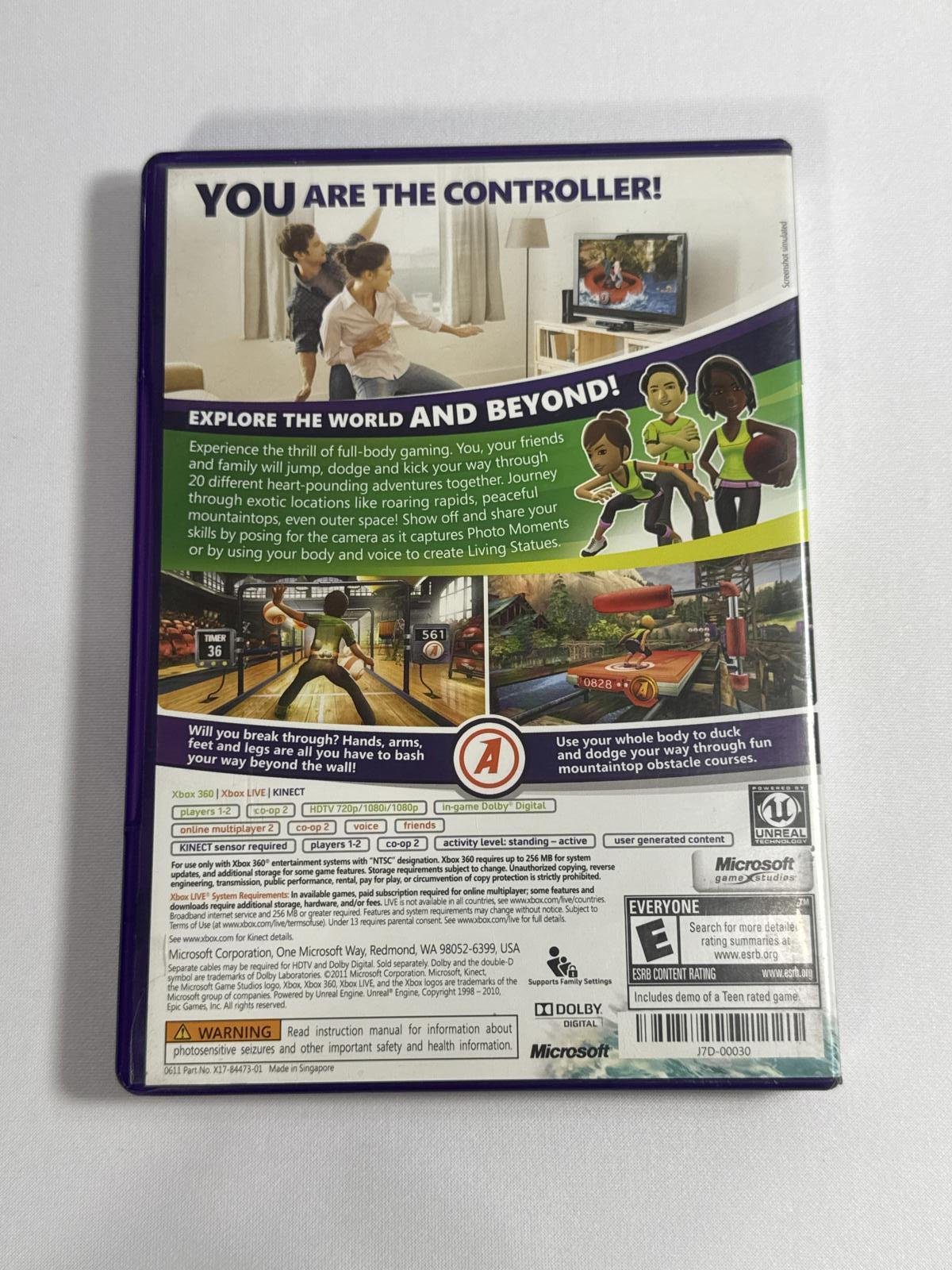 Kinect Adventures! for Xbox 360 - Ultimate Family Game