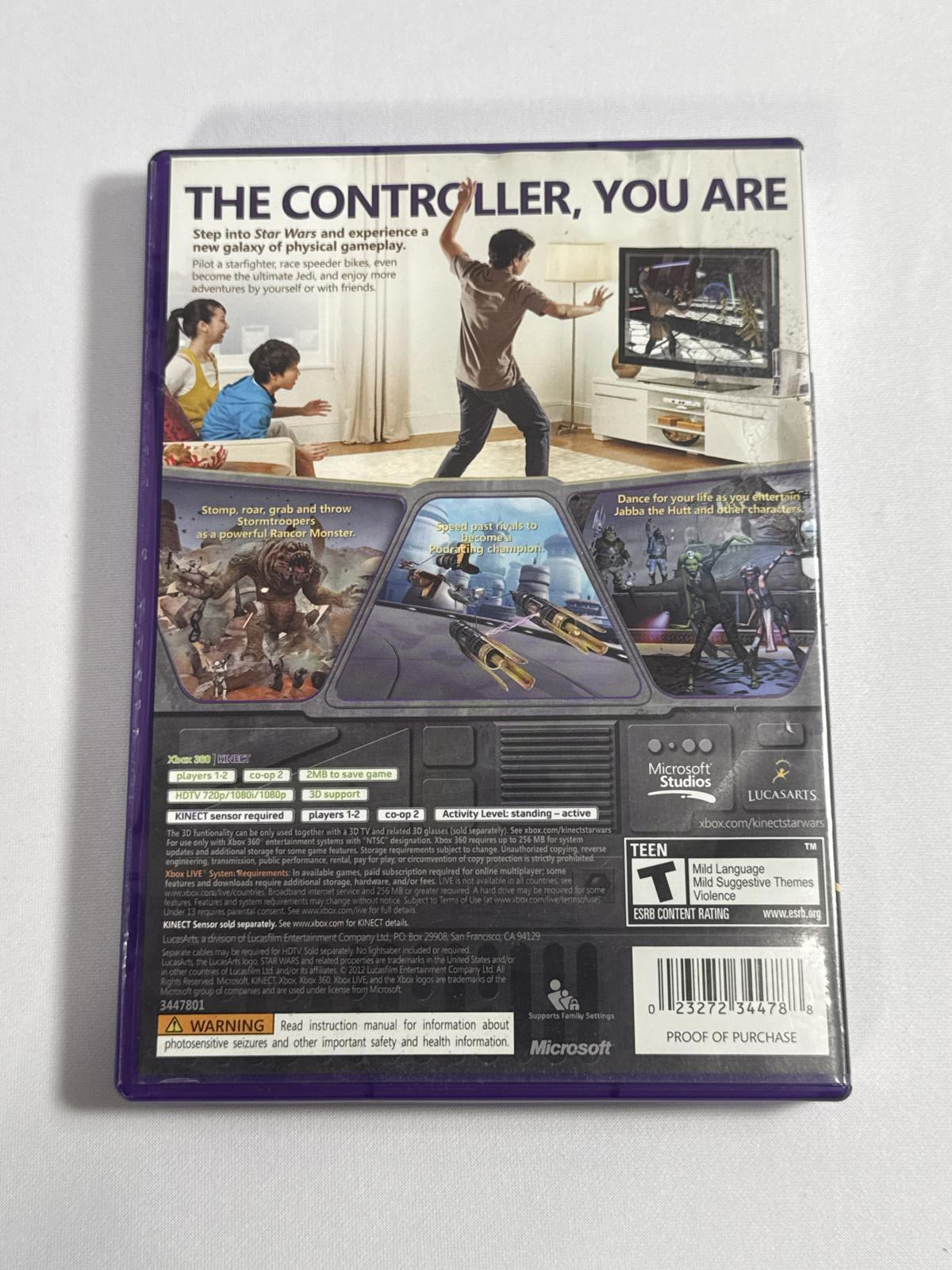 Kinect Star Wars for Xbox 360 - Adventure Awaits!