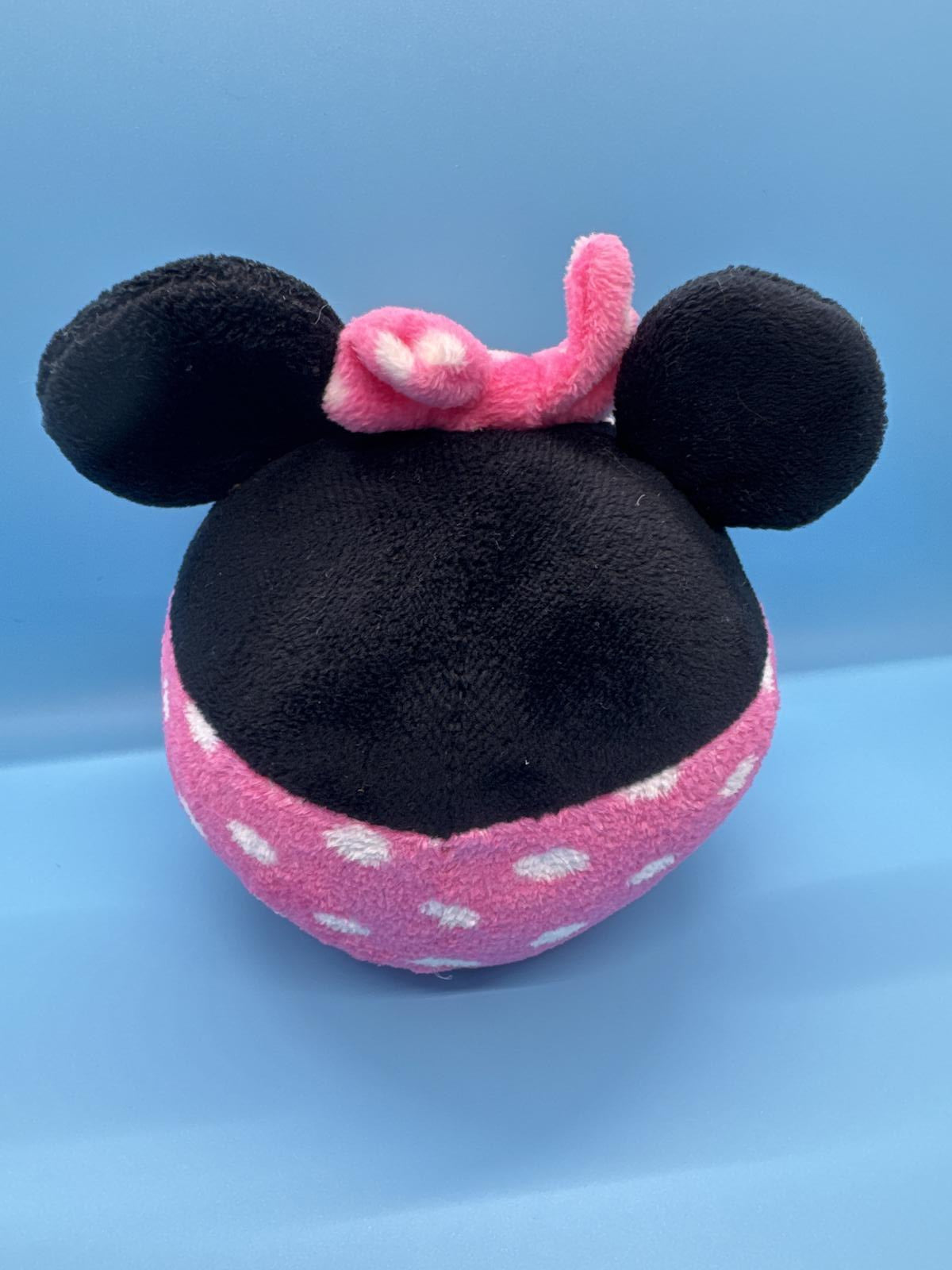 TY Disney Beanie Baby Minnie Mouse Plush Toy - Pink Polka Dot