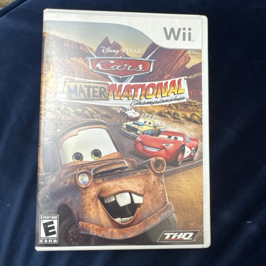 Cars: Mater-National Championship Nintendo Wii, 2007 CIB