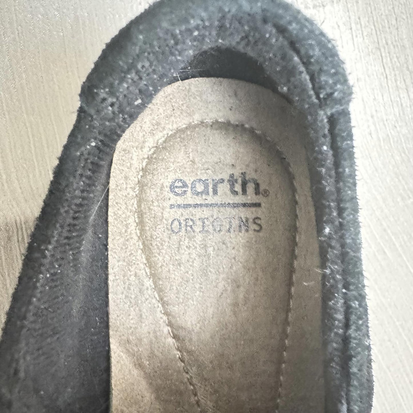 Stylish Earth Origins Black Suede Ankle Boots Size 8 Never Worn