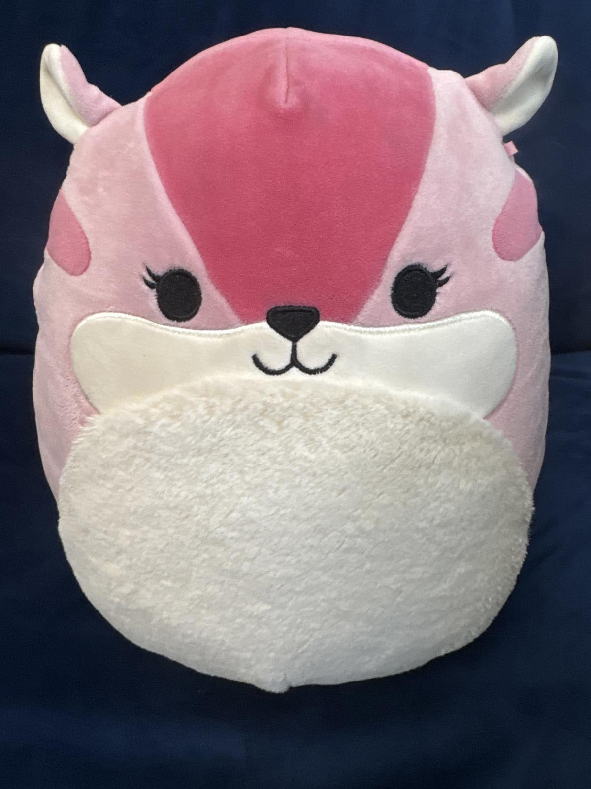 Squishmallows 11" Dianalee The Pink Chipmunk  Plush Toy