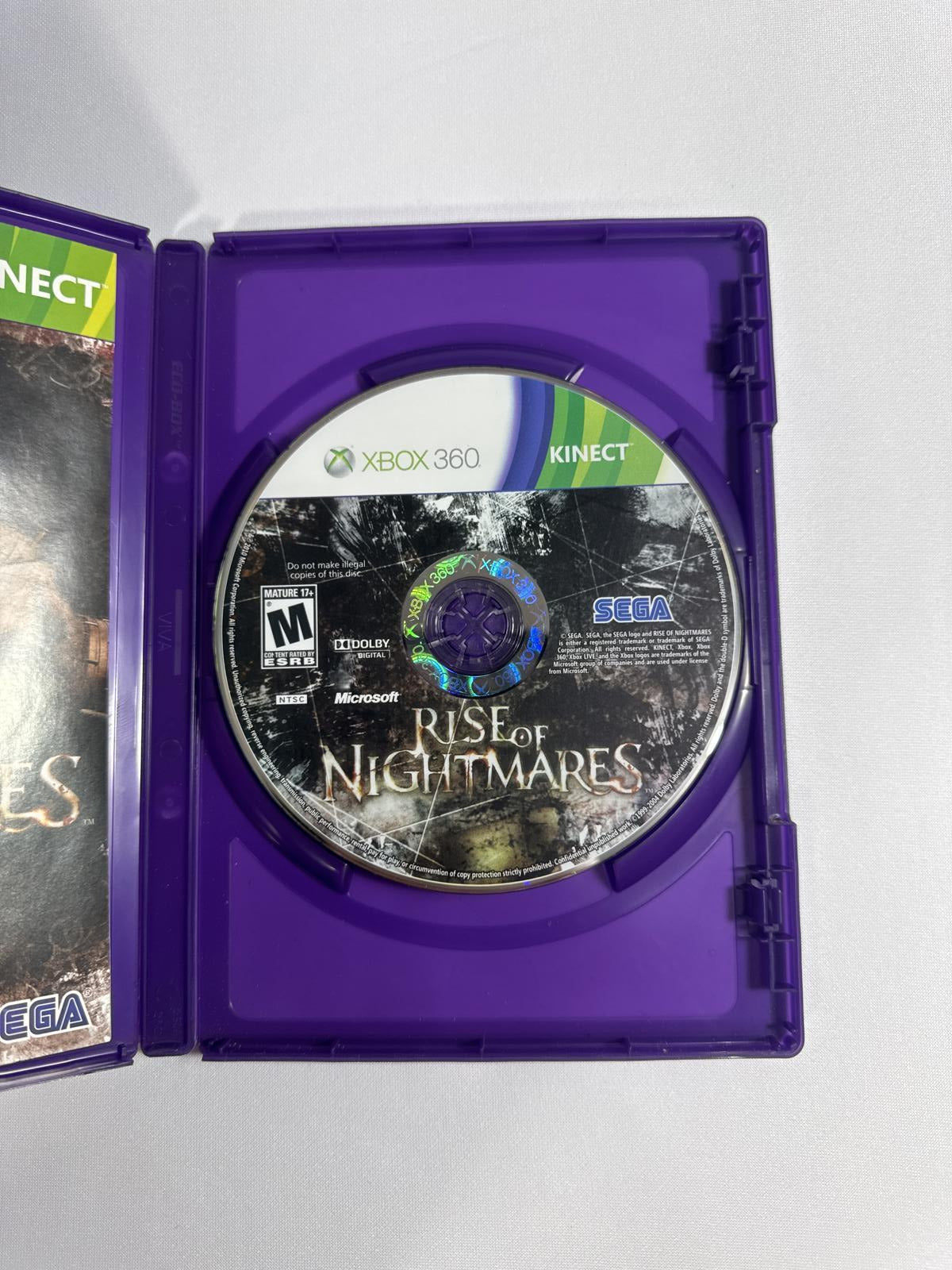 Rise of Nightmares for Xbox 360 - “Kinect Required”