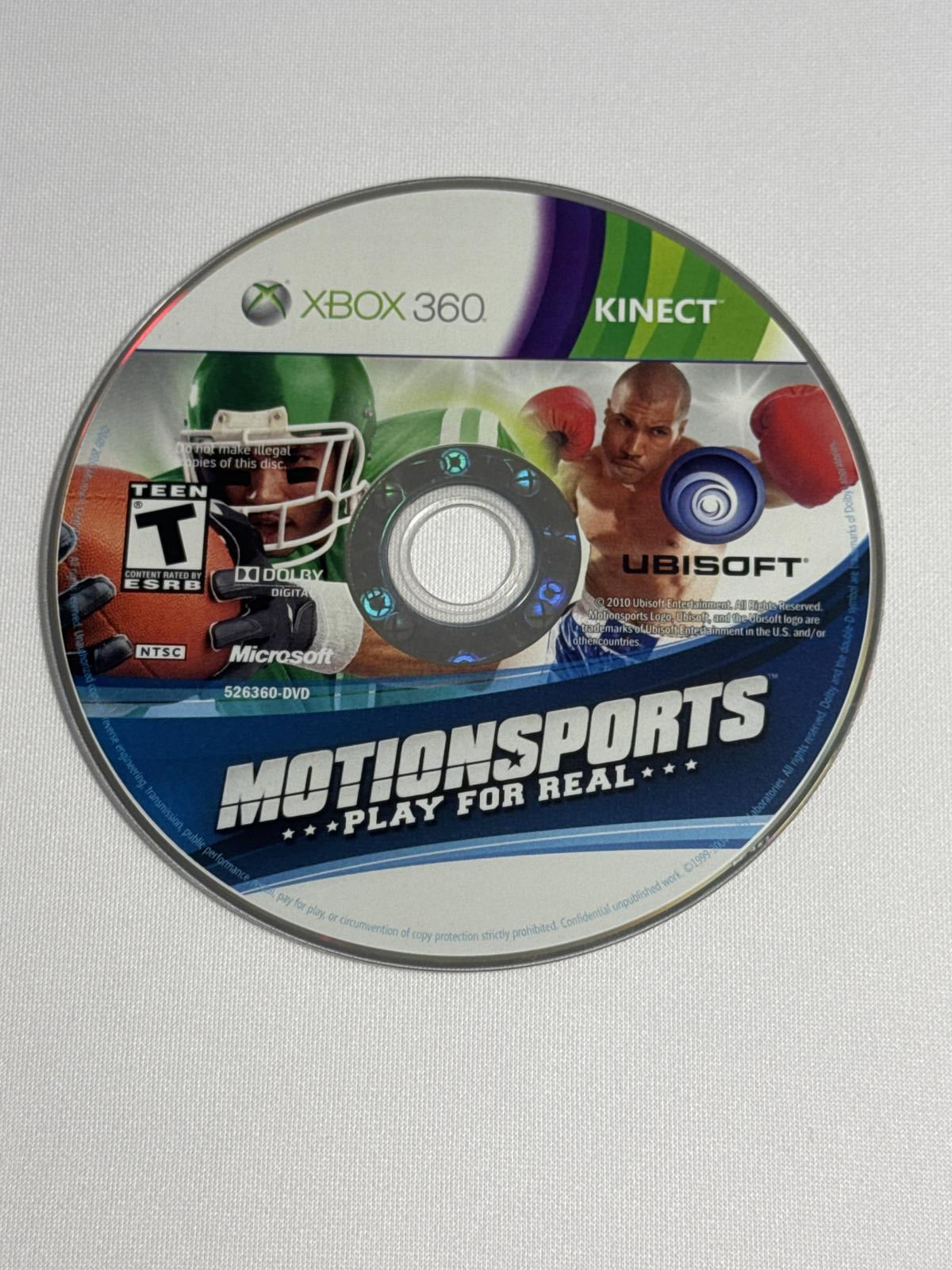 MOTIONSPORTS: Play for Real - Xbox 360 Kinect Game