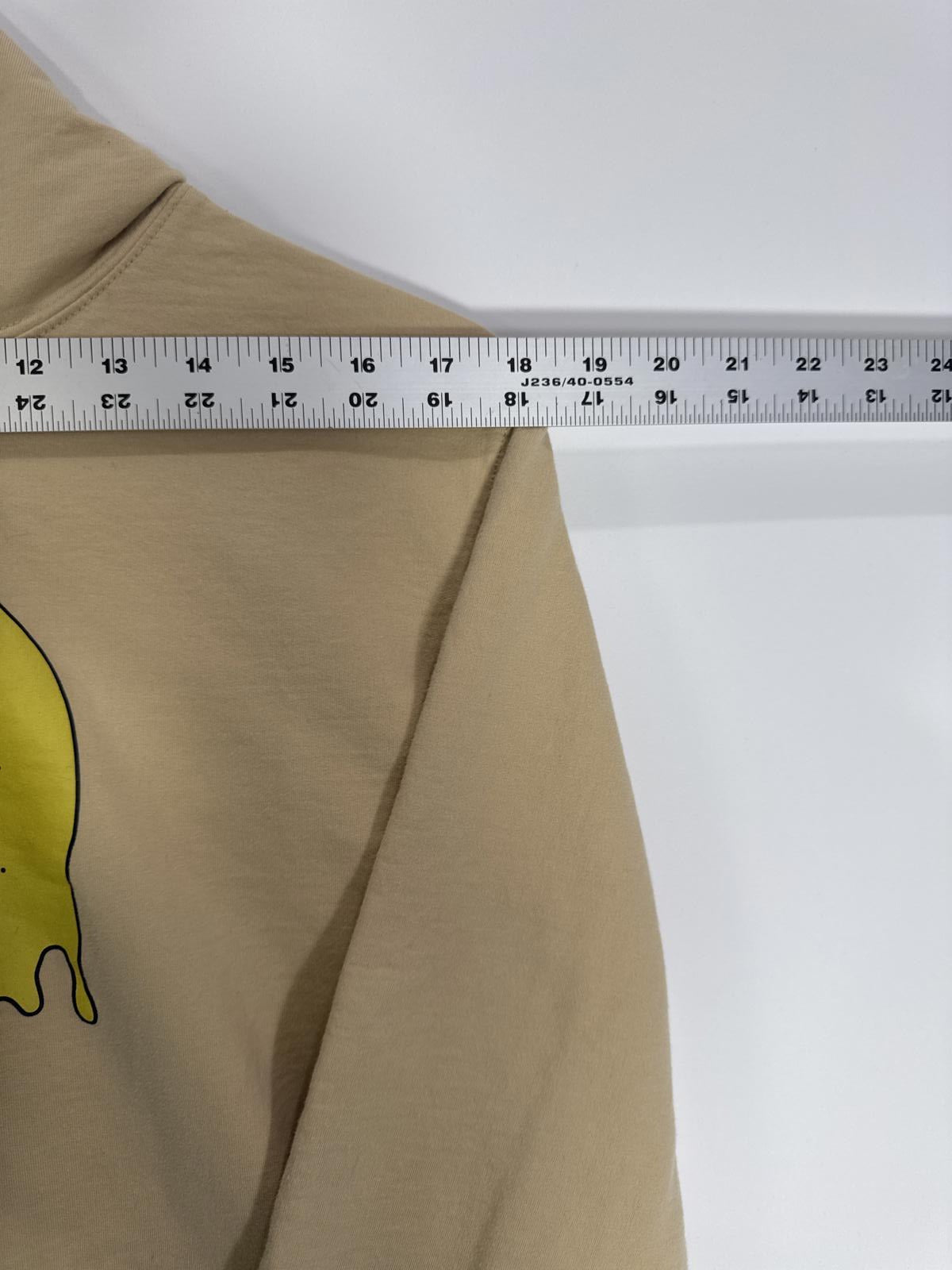 Trendy Smiley Face Hoodie - Casual Comfort Wear Size M 100% Cotton