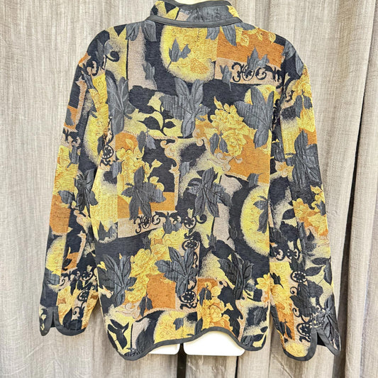 Koret Vintage Floral Jacket - Size 16 VTG Light Weight