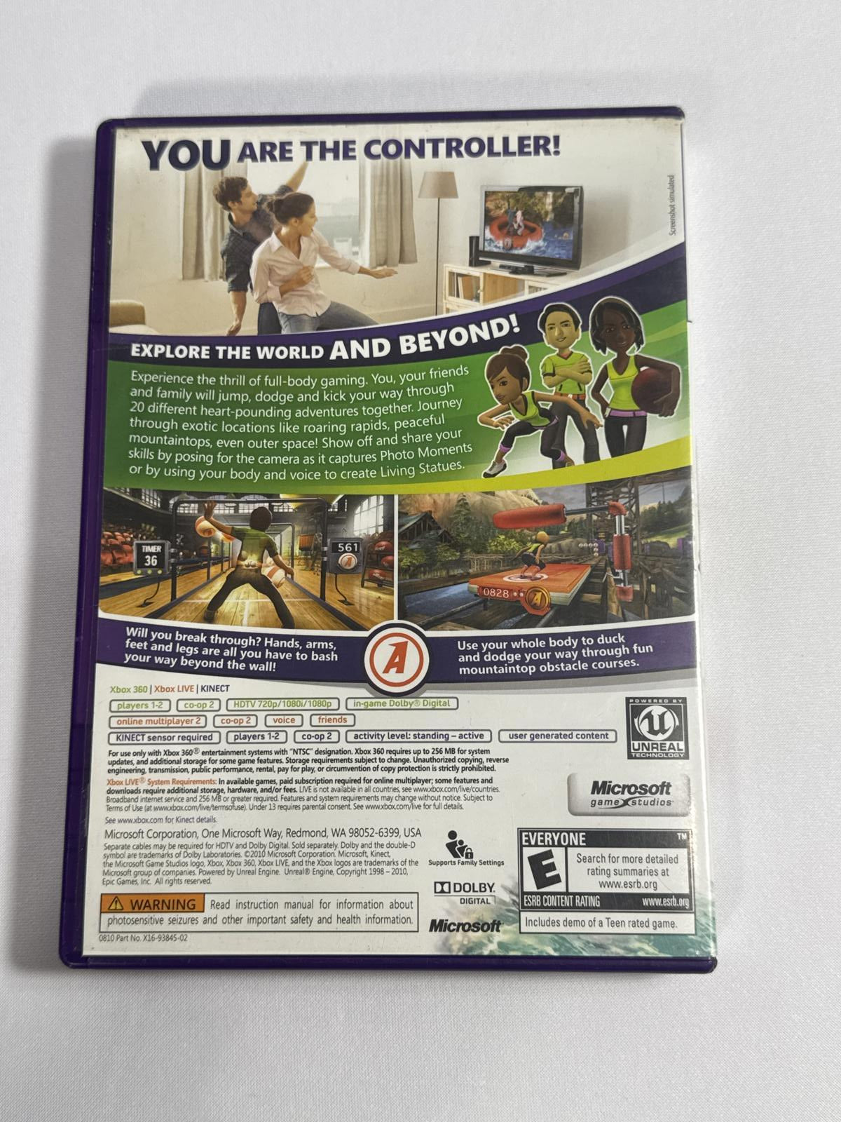 Kinect Adventures! for Xbox 360 - Family Fun